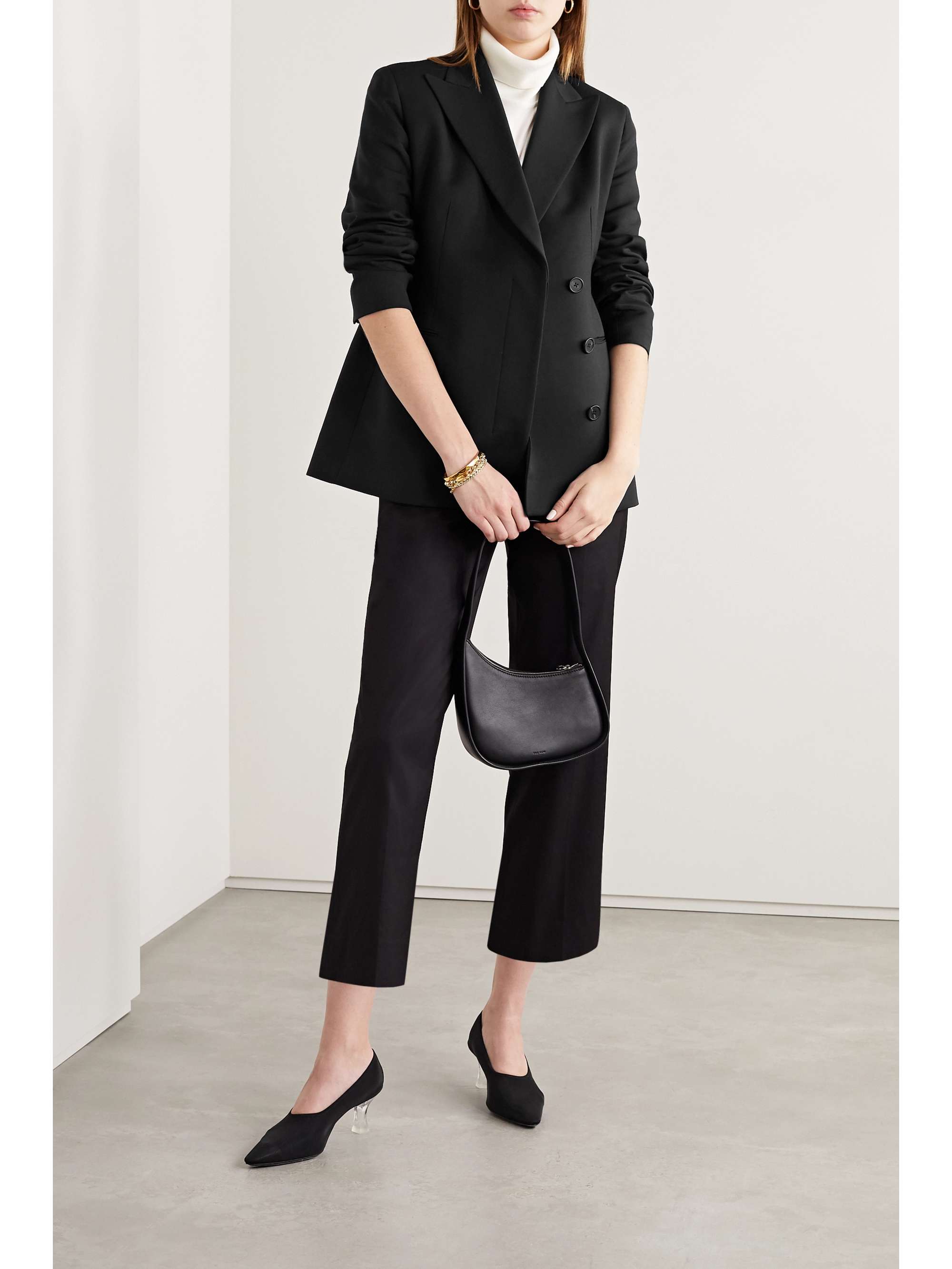 THE ROW Lanois double-breasted wool-blend blazer