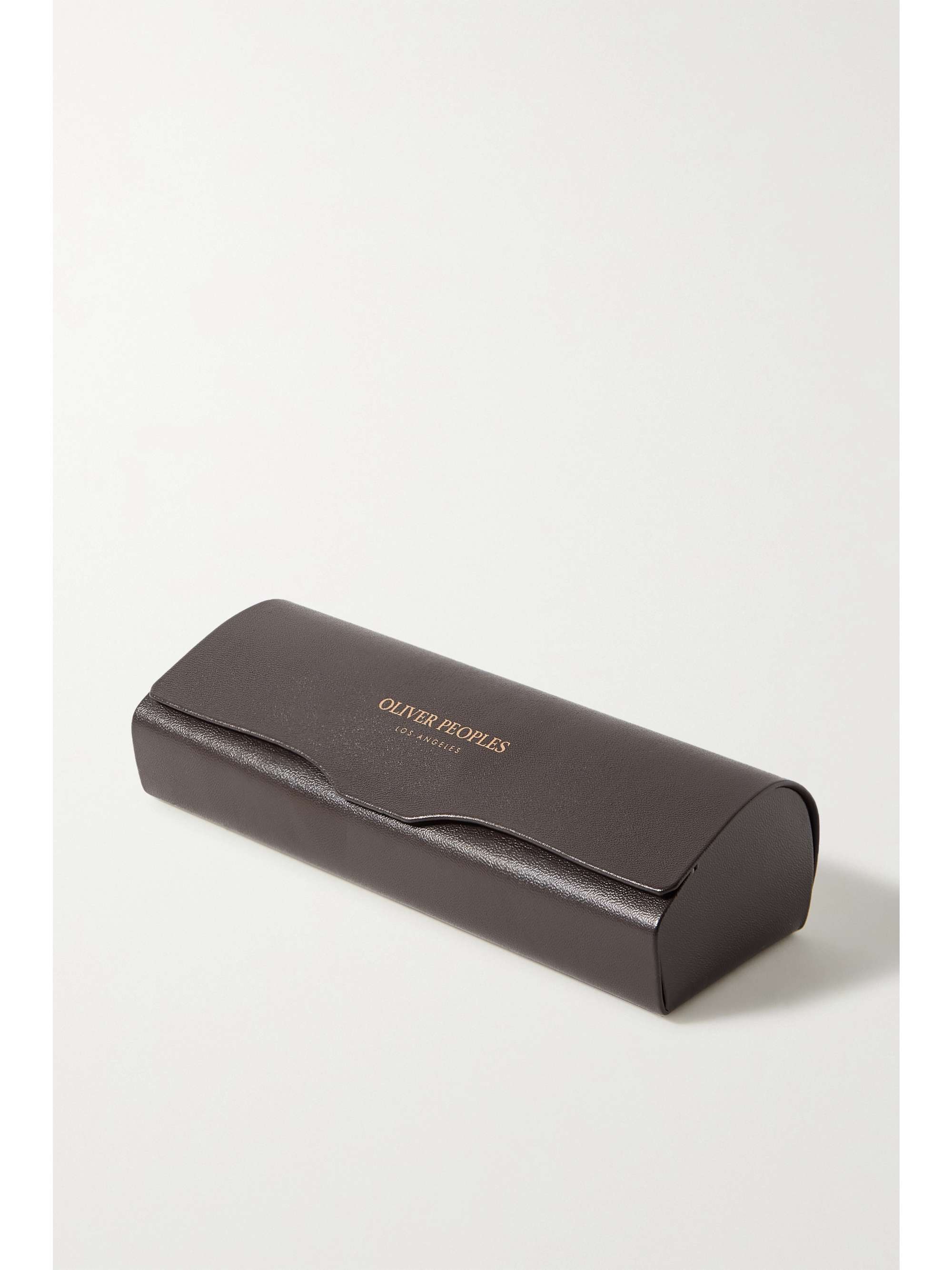 THE ROW + Oliver Peoples Hightree round-frame gold-tone sunglasses