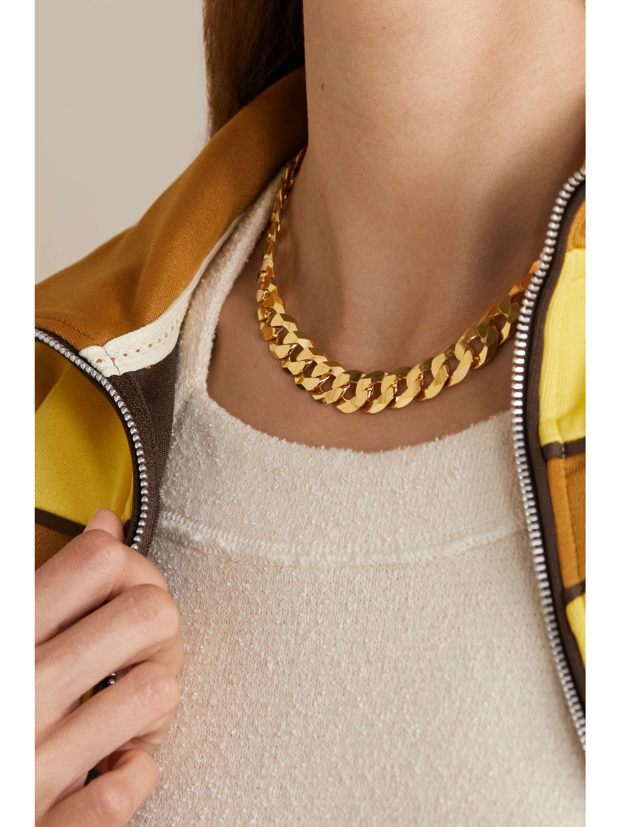 LOREN STEWART XXL gold necklace