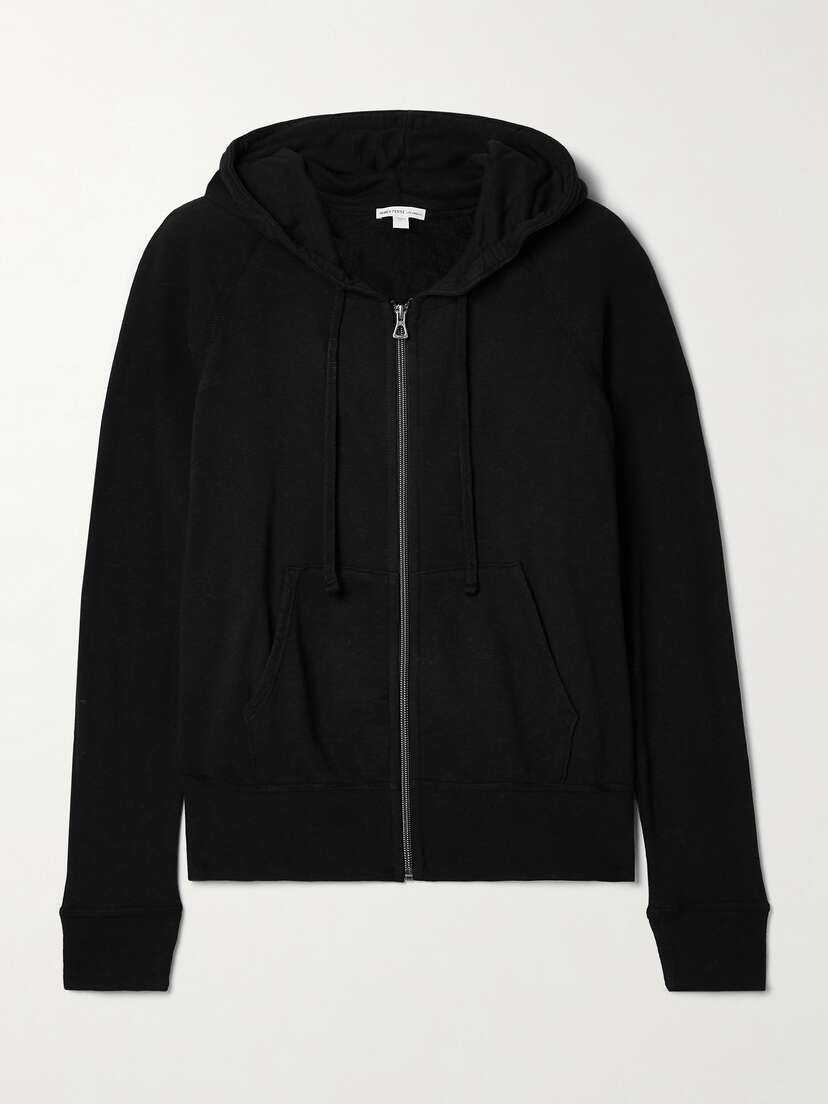 James Perse Vintage French Cotton-terry Hoodie