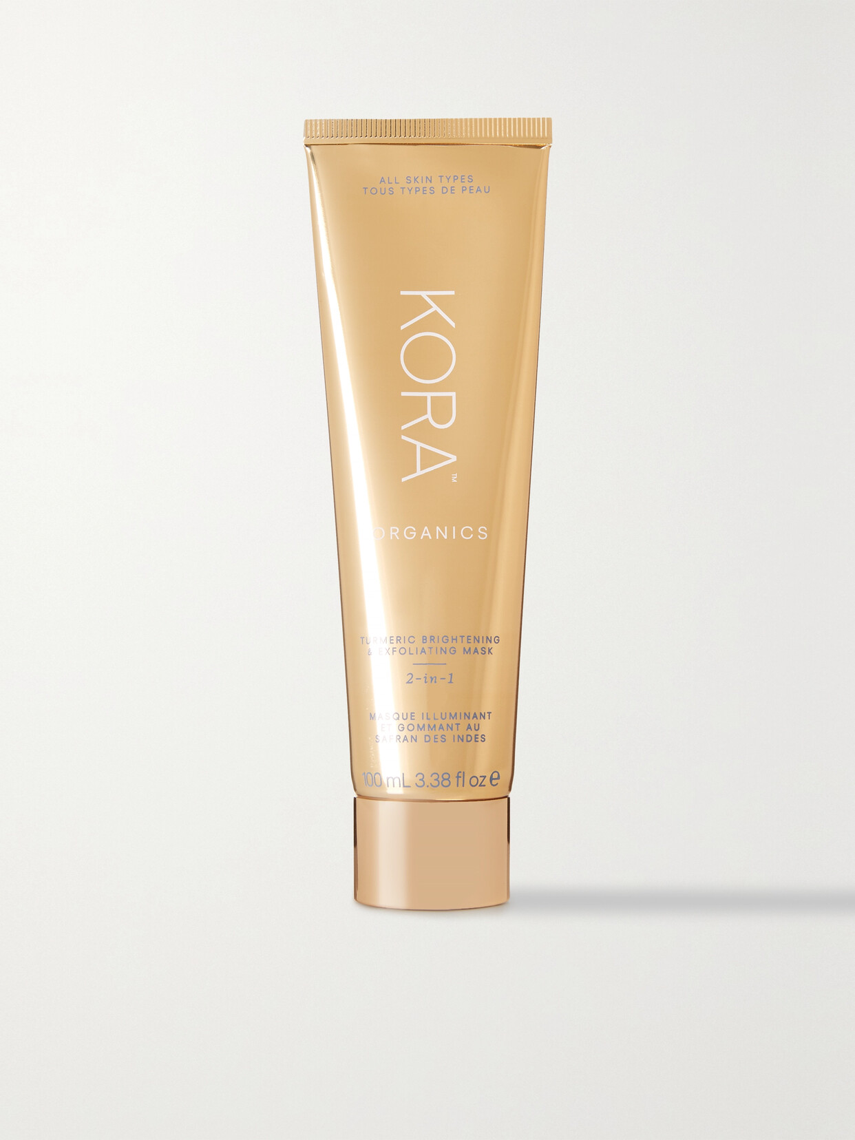 Kora Organics + Net Sustain Turmeric Brightening And Exfoliating Mask, 100ml - One Size In Colorless