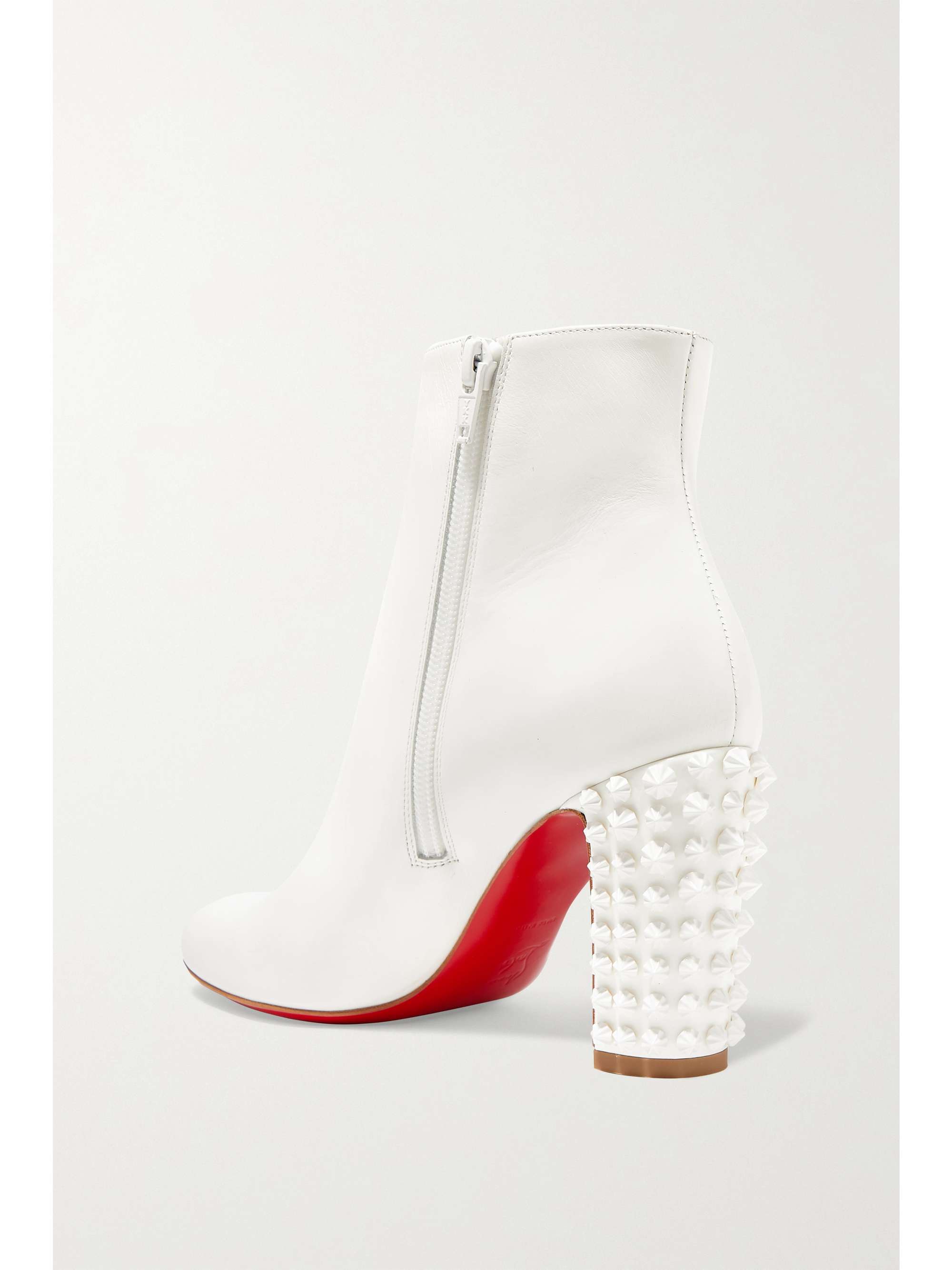 white louboutin boots