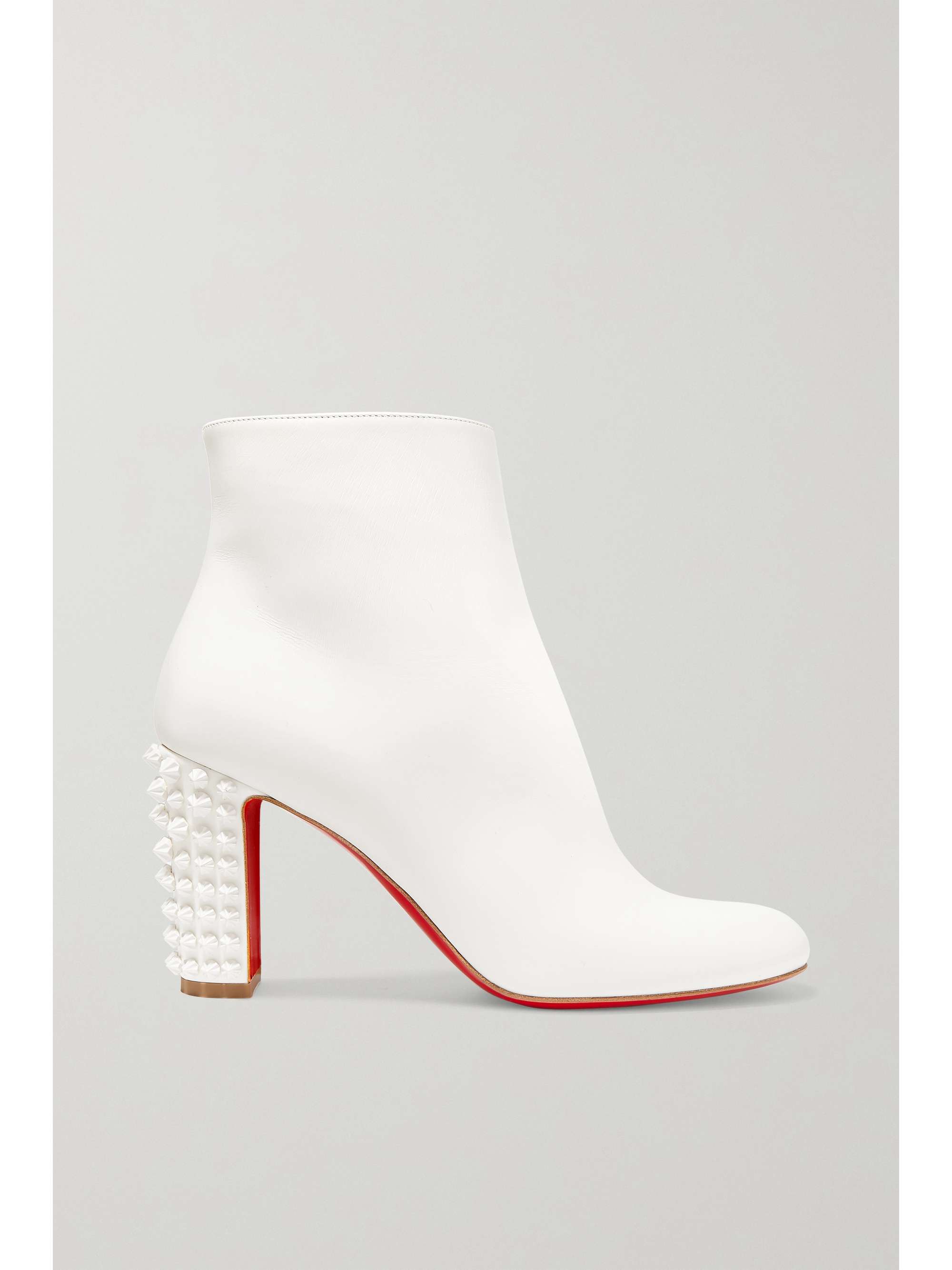 white louboutin boots