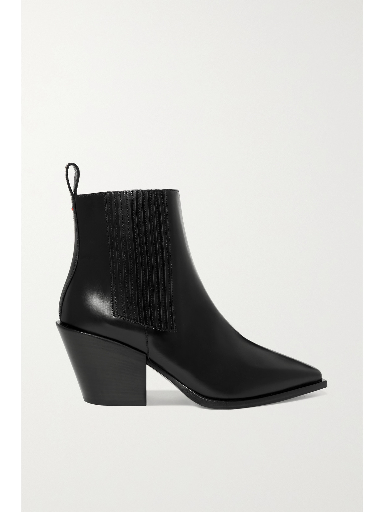 AEYDE KATE LEATHER ANKLE BOOTS