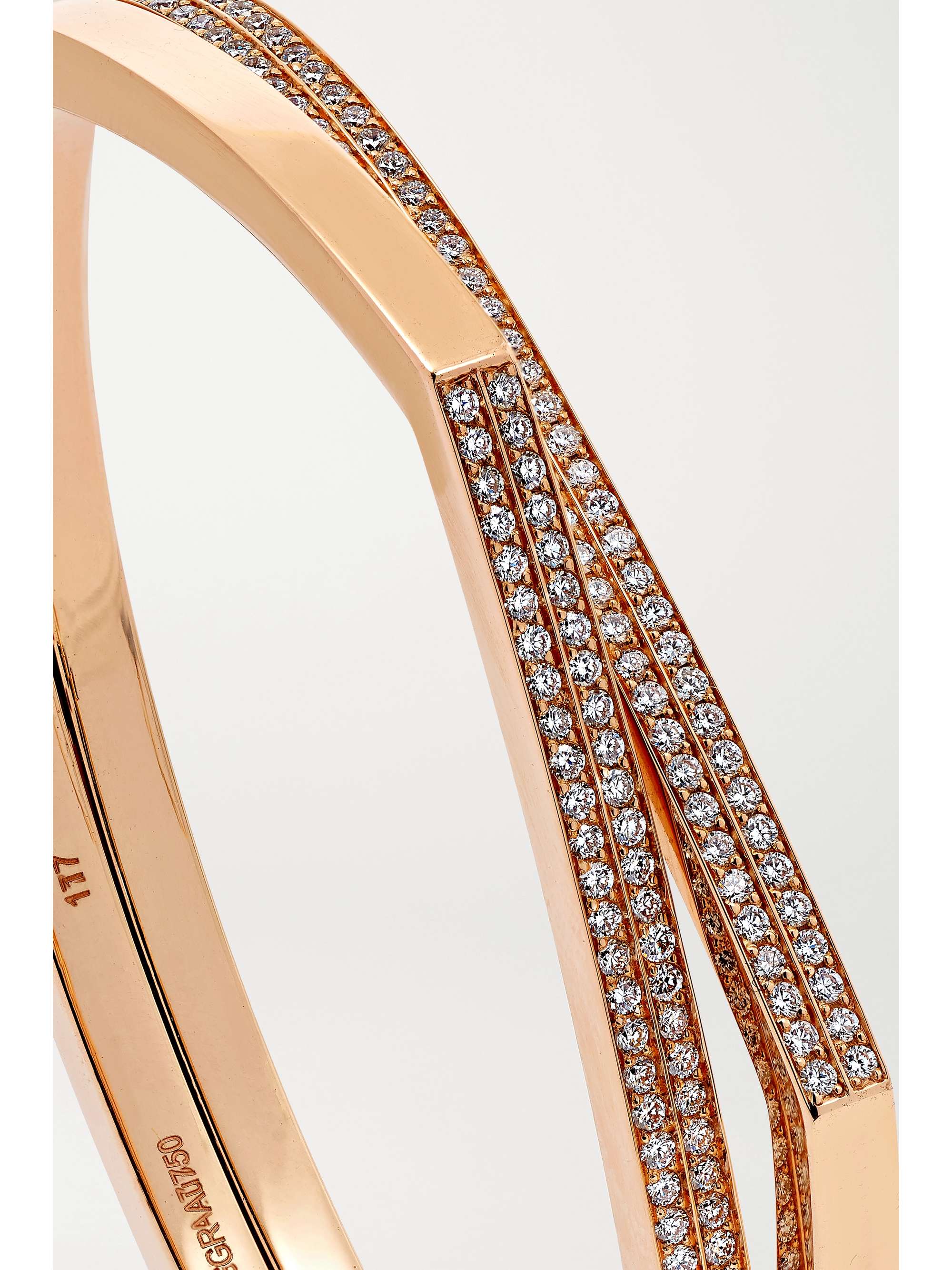 REPOSSI Antifer 18-karat rose gold diamond bracelet