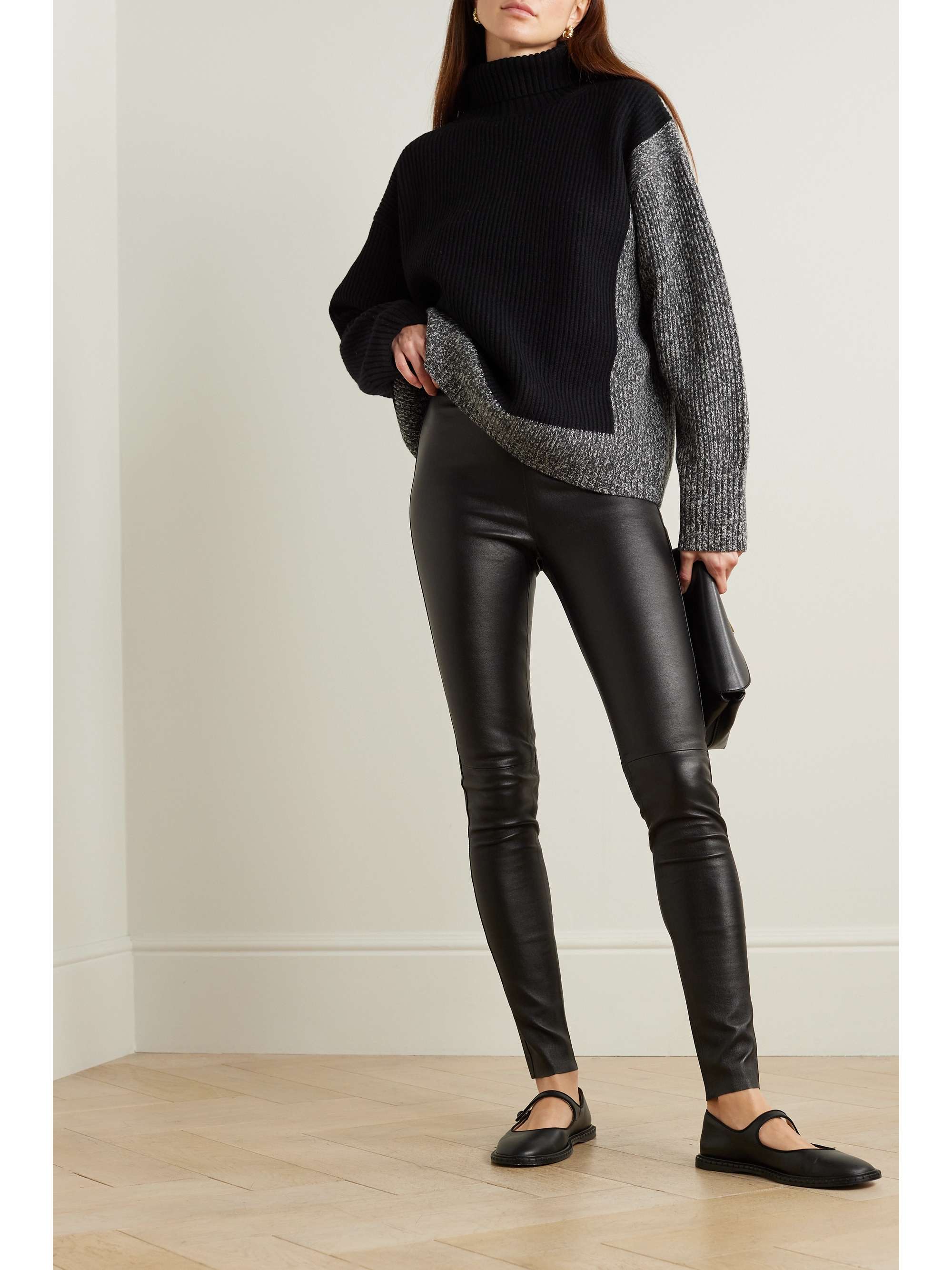 Joe Fresh Faux Leather and Suede Leggings Review Archives - JustineCelina