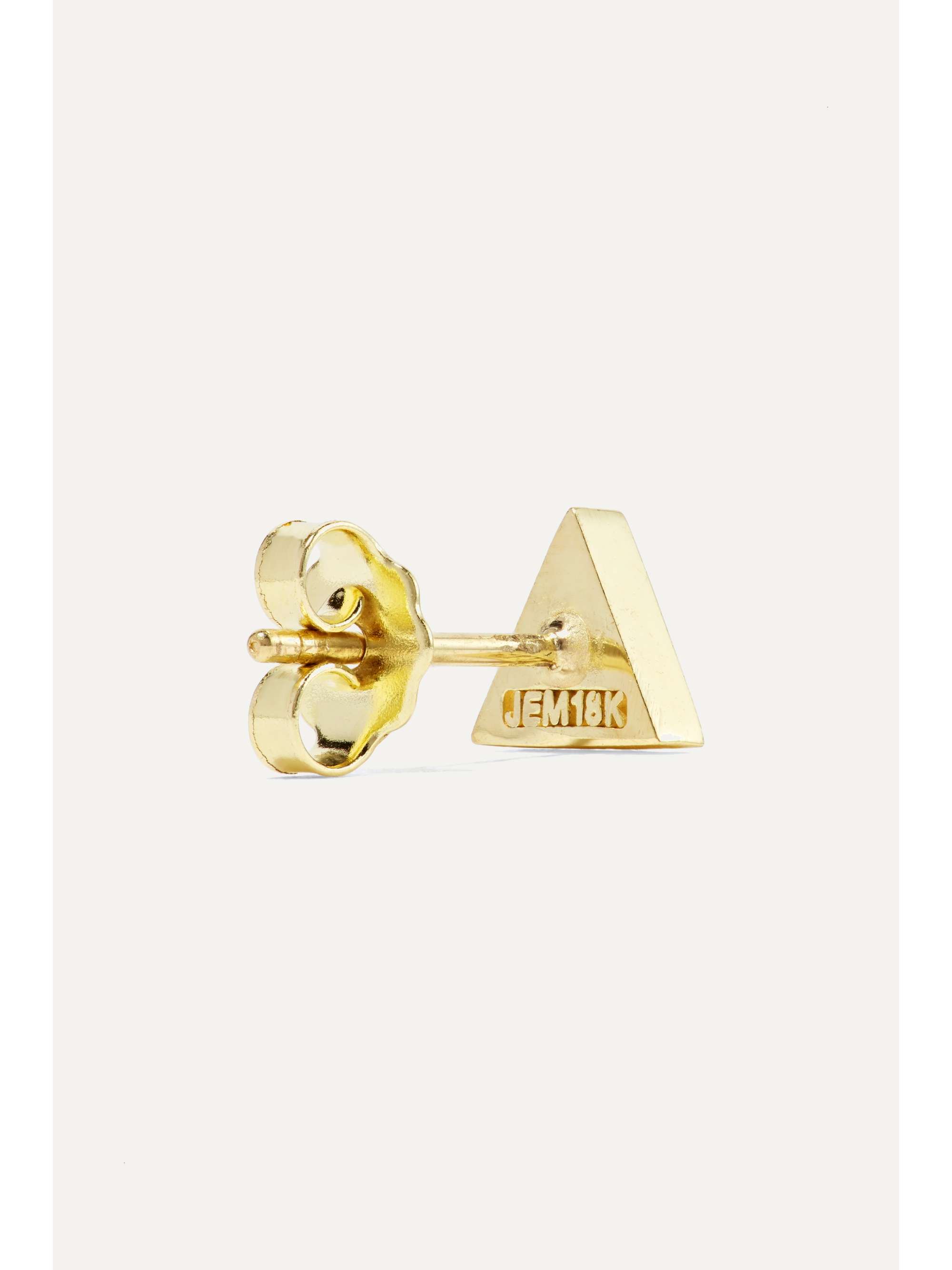 JENNIFER MEYER 18-karat gold lapis lazuli earrings