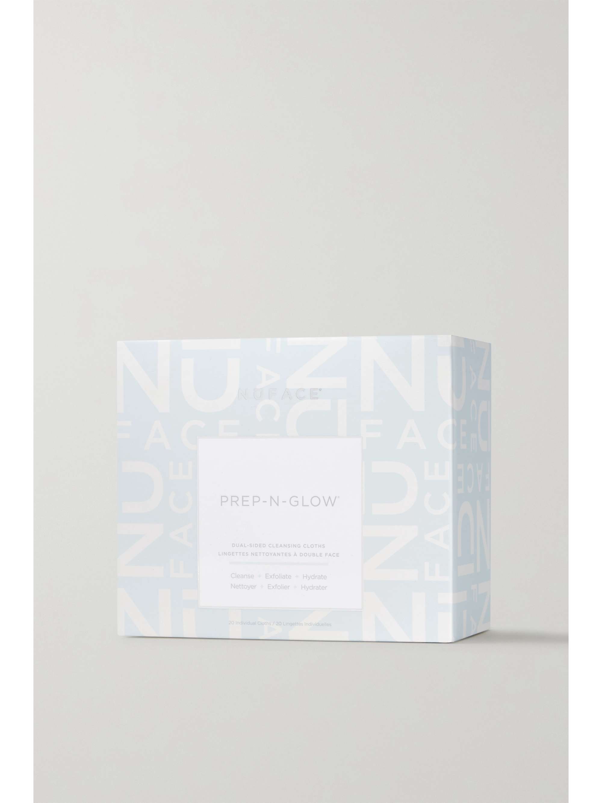 NUFACE Prep-N-Glow Cleansing Cloths x 20