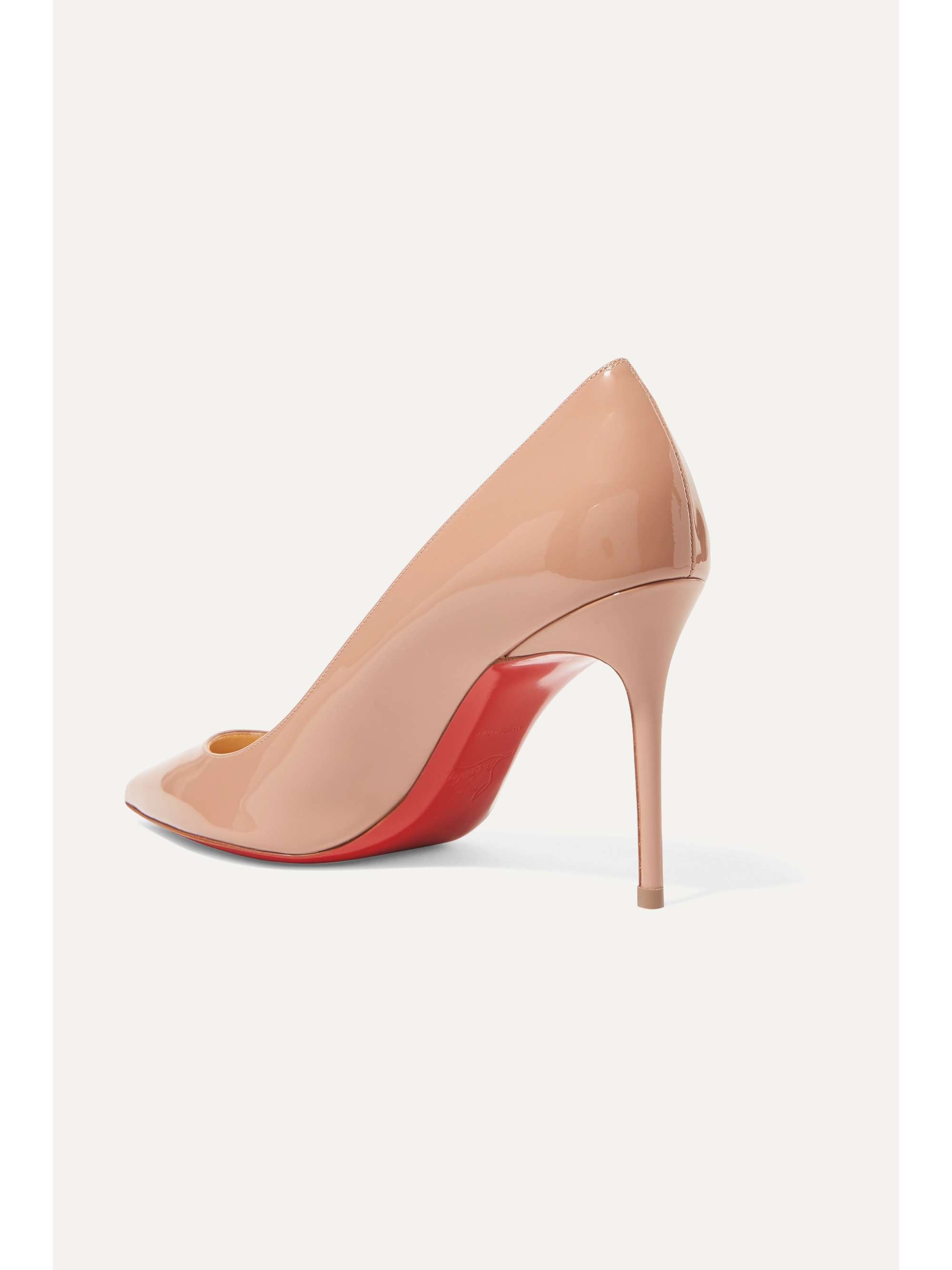 louboutin silver boots