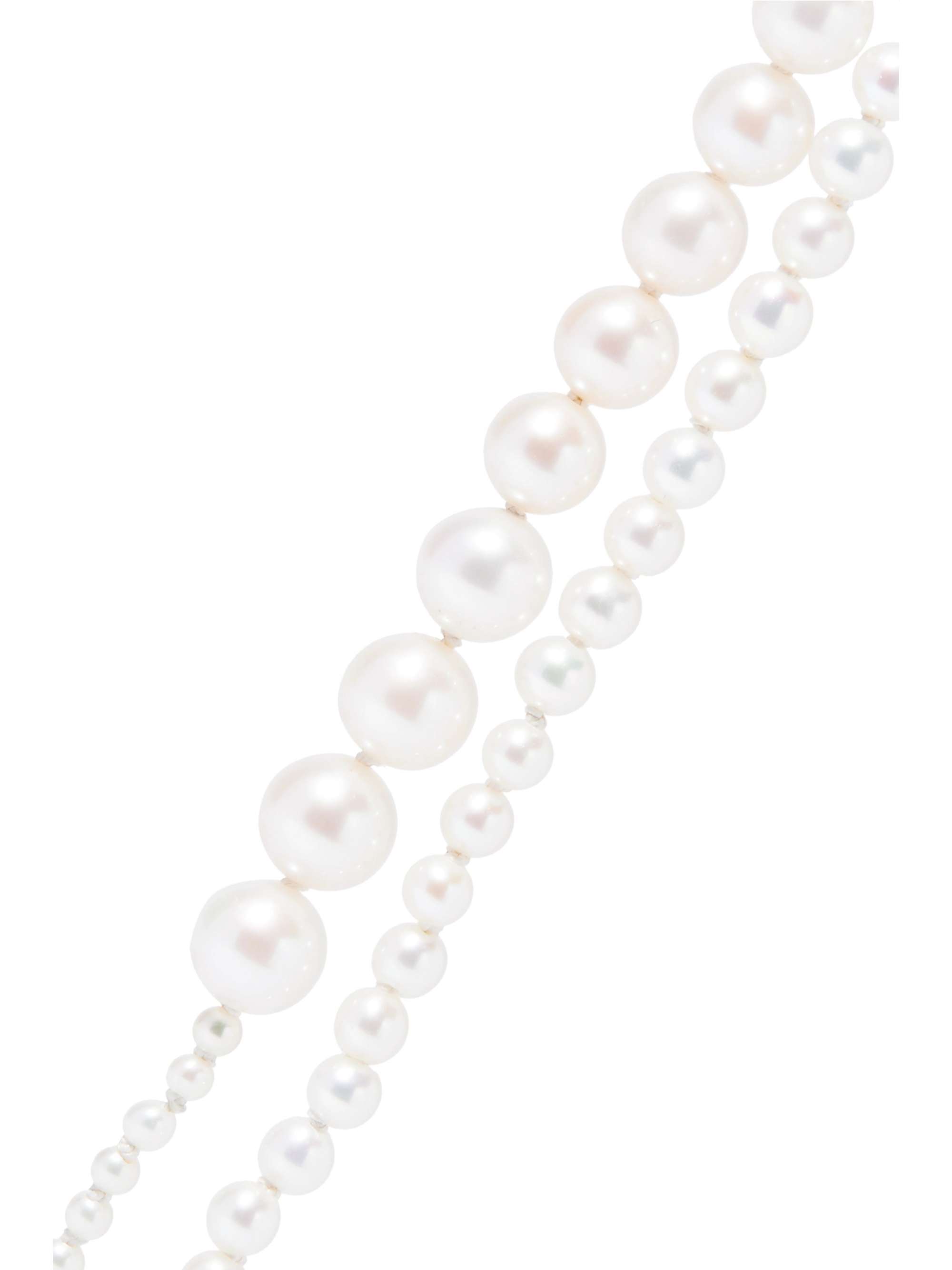 SOPHIE BILLE BRAHE Petite Peggy 14-karat gold pearl necklace