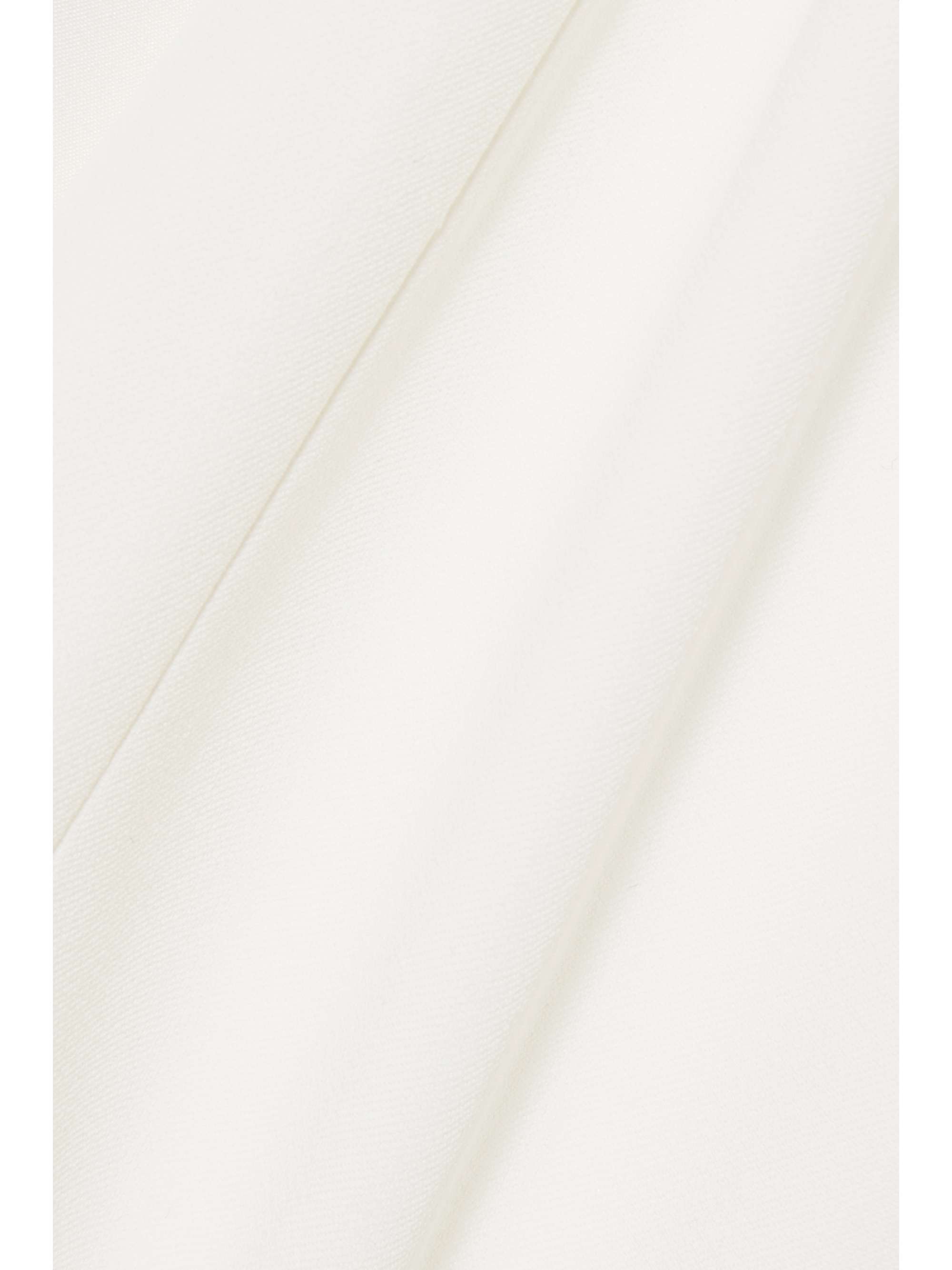 BURNETT NEW YORK Belted layered crepe jumpsuit