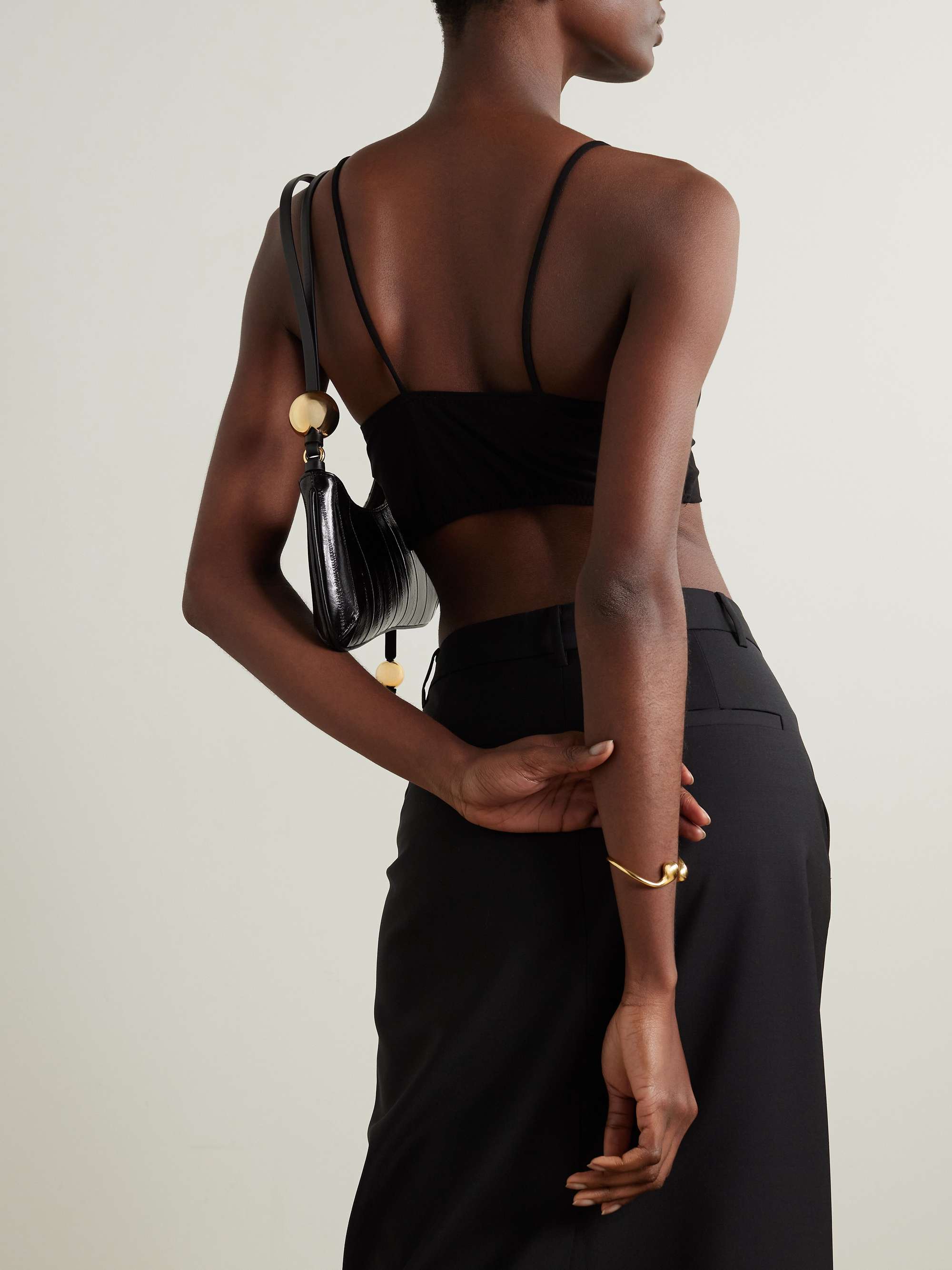 NORMA KAMALI Stretch-jersey soft-cup bralette