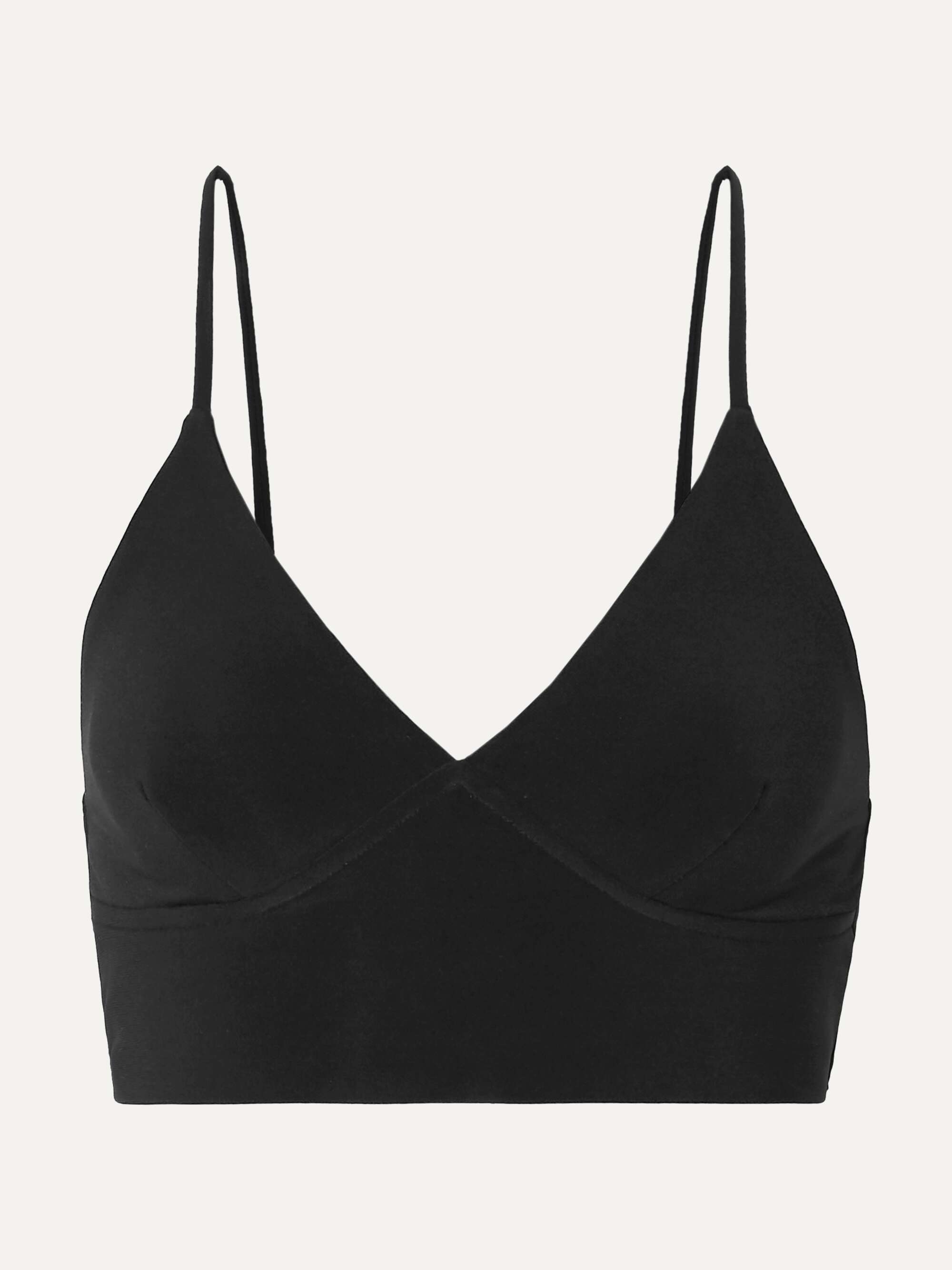 NORMA KAMALI Stretch-jersey soft-cup bralette