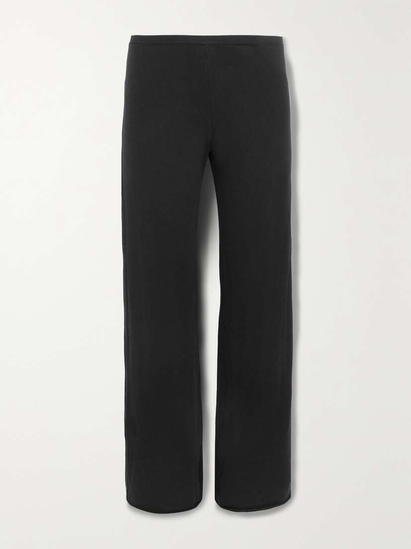 Skin + Net Sustain Essentials Organic Pima Cotton-jersey Pajama Pants