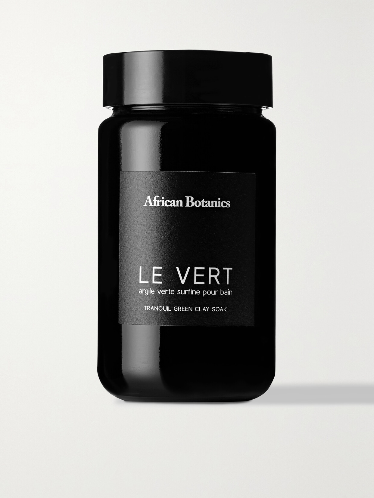 African Botanics + Net Sustain Le Vert Tranquil Green Clay Soak, 500g In Colorless