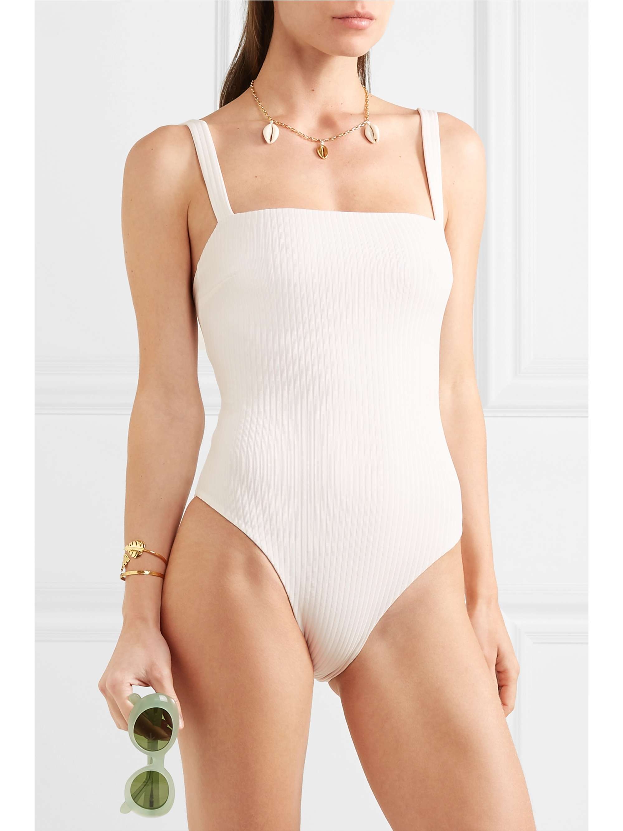 FAITHFULL Phoebe ribbed swimsuit