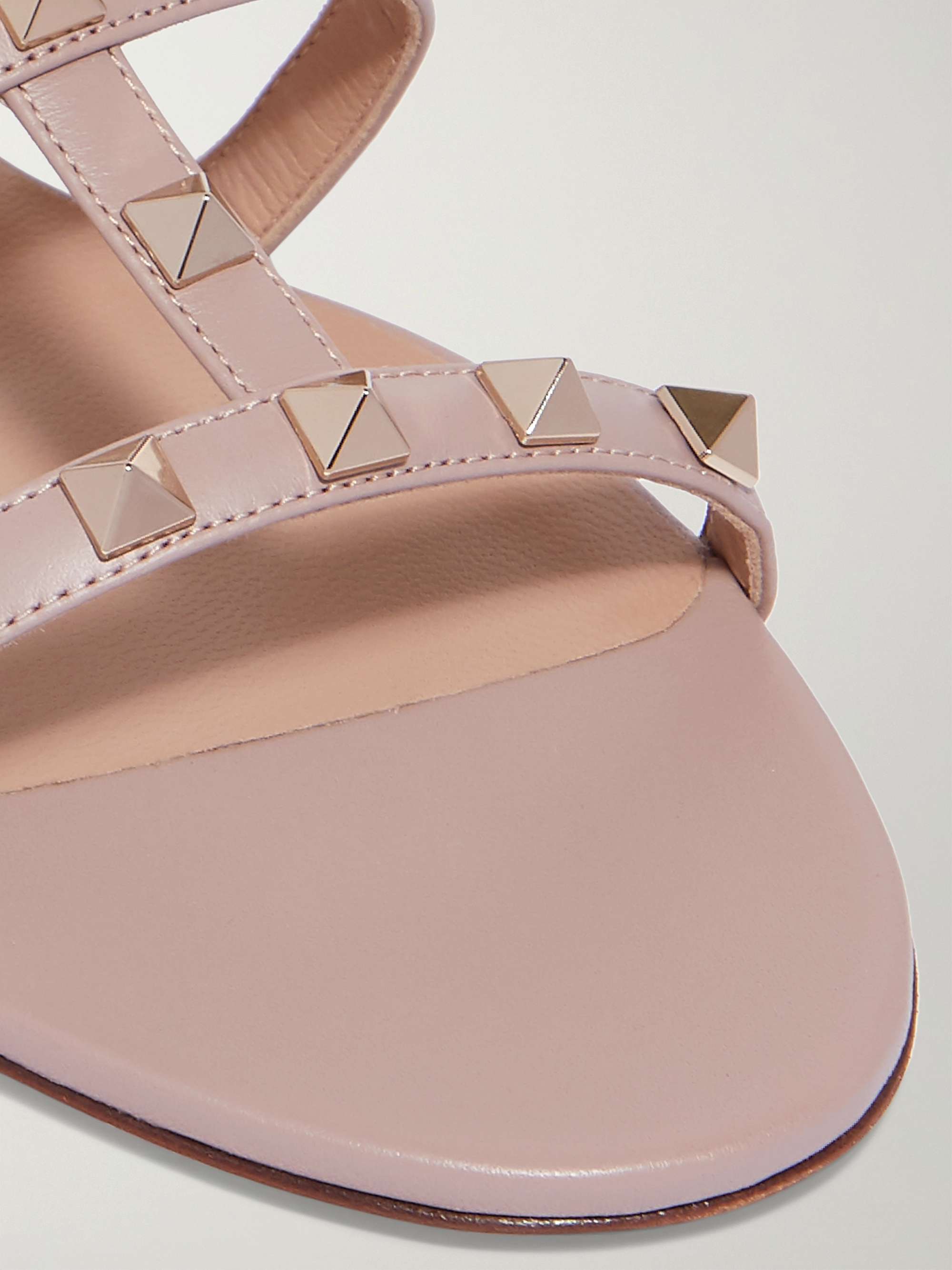rockstud flat rubber sandals