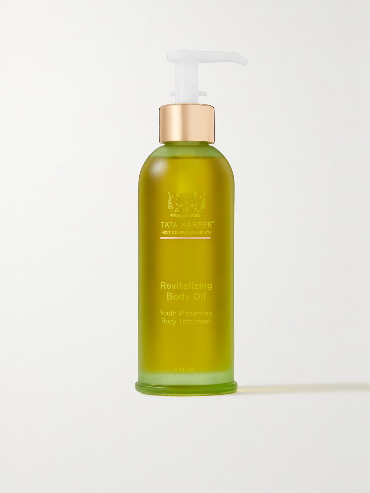 Shop Tata Harper + Net Sustain Revitalizing Body Oil, 125ml In Colorless