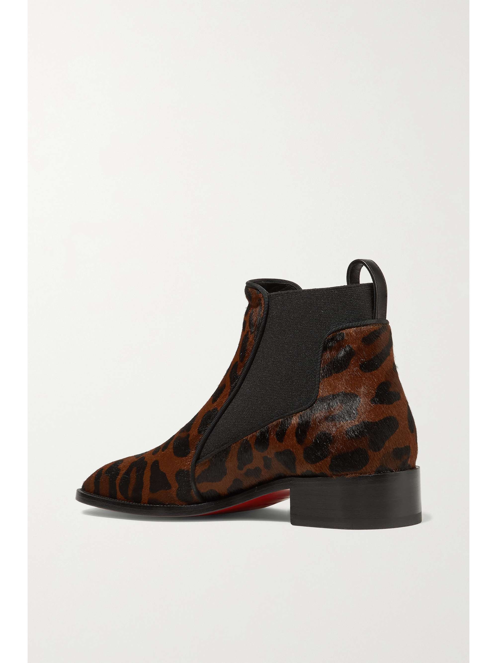 louboutin leopard boots