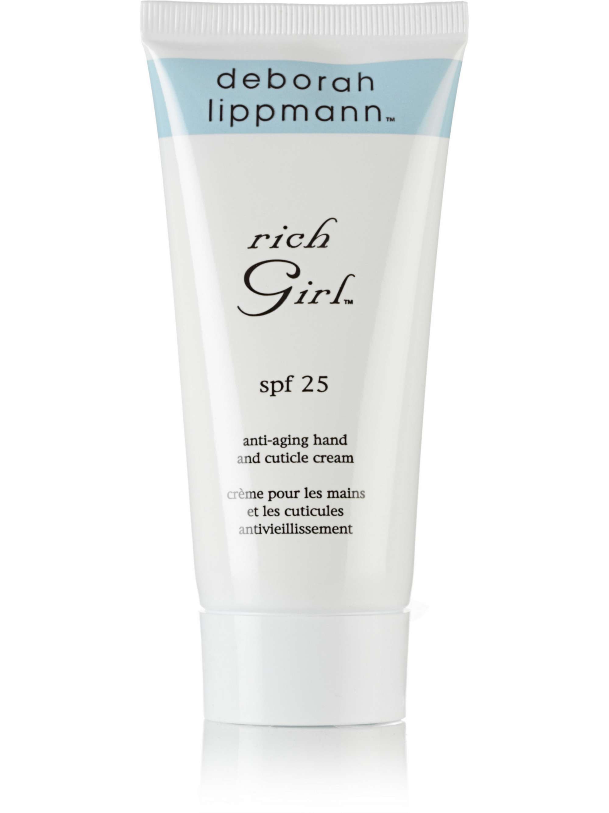 DEBORAH LIPPMANN SPF25 Rich Girl Anti-Aging Hand and Cuticle Cream, 85g