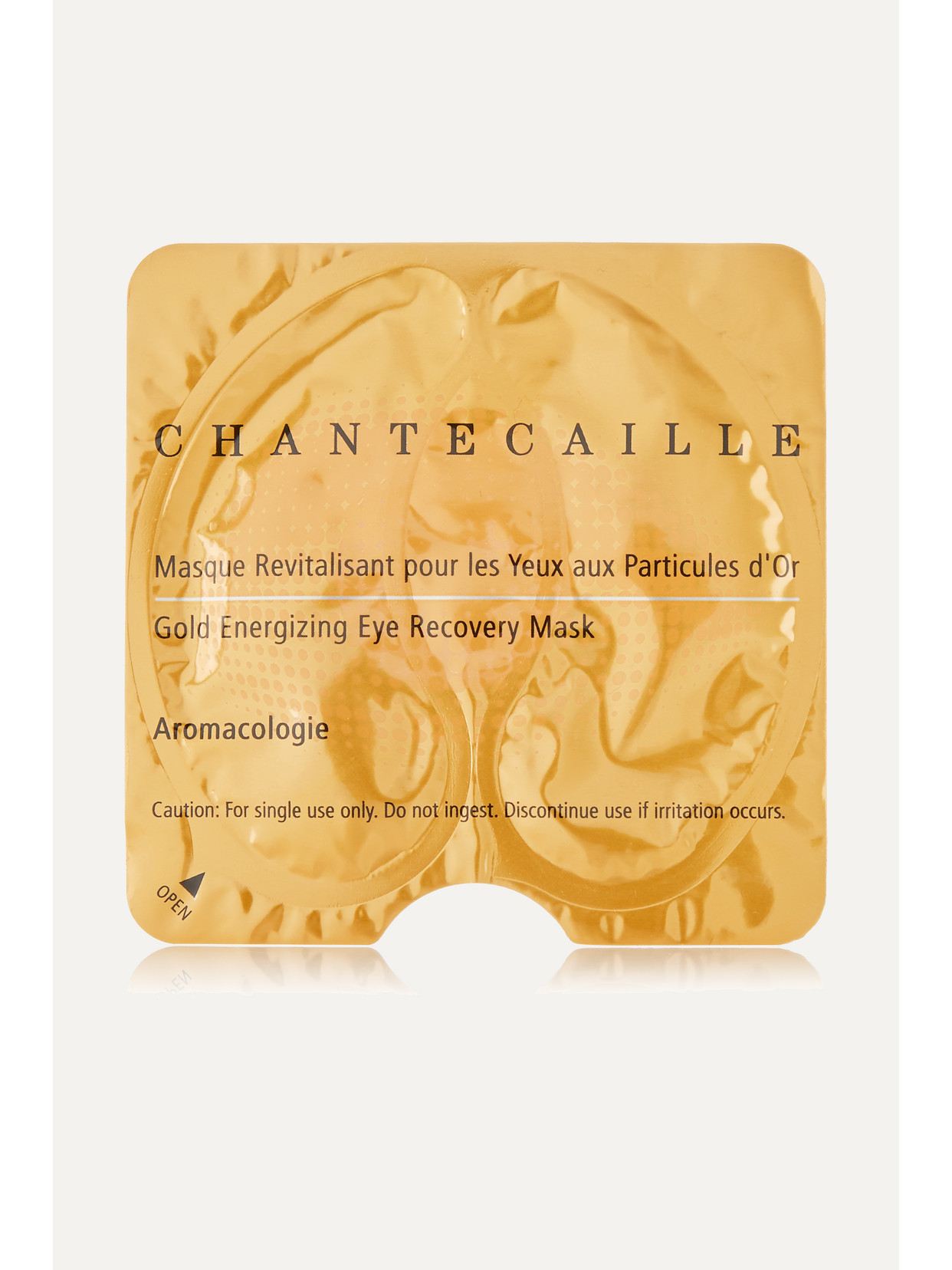 CHANTECAILLE GOLD ENERGIZING EYE RECOVERY MASK X 8 - ONE SIZE