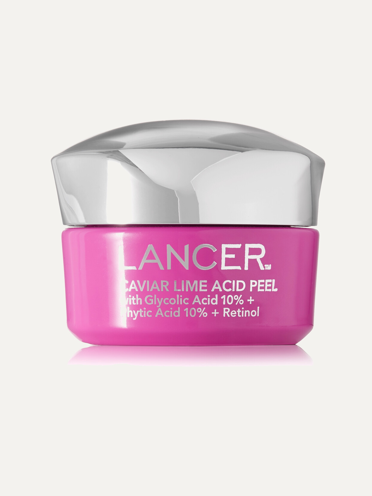 Lancer Caviar Lime Acid Peel With Glycolic Acid 10% + Phytic Acid 10% + Retinol 1.7 Oz. In Colorless