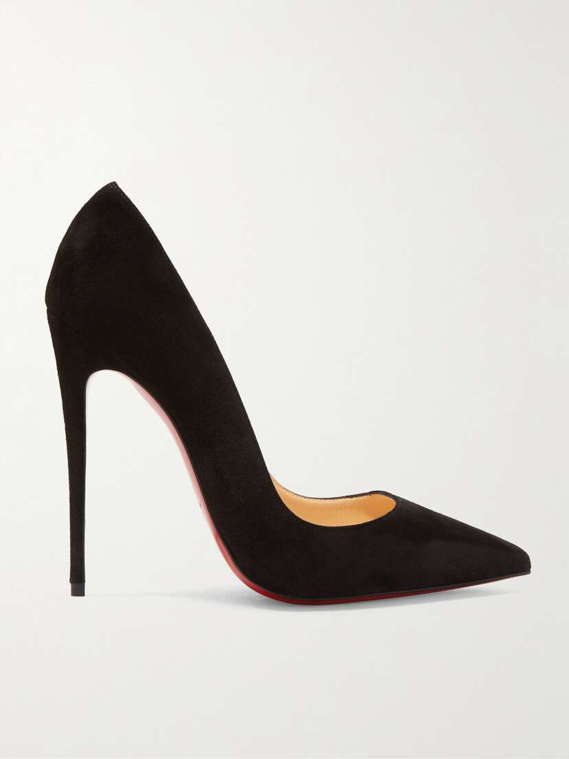 Christian Louboutin So Kate 120 Suede Pumps