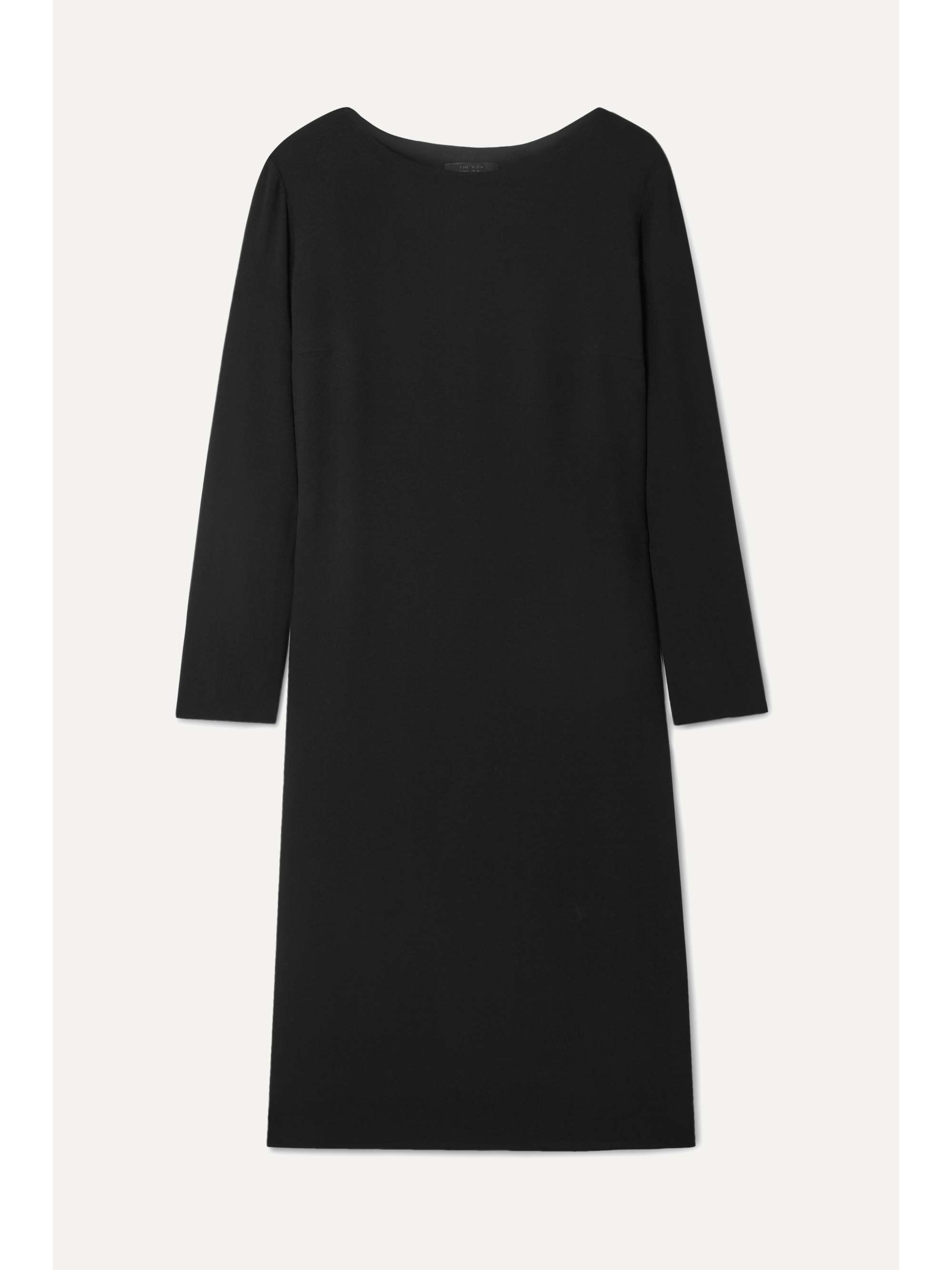 Black Larina crepe dress | THE ROW 