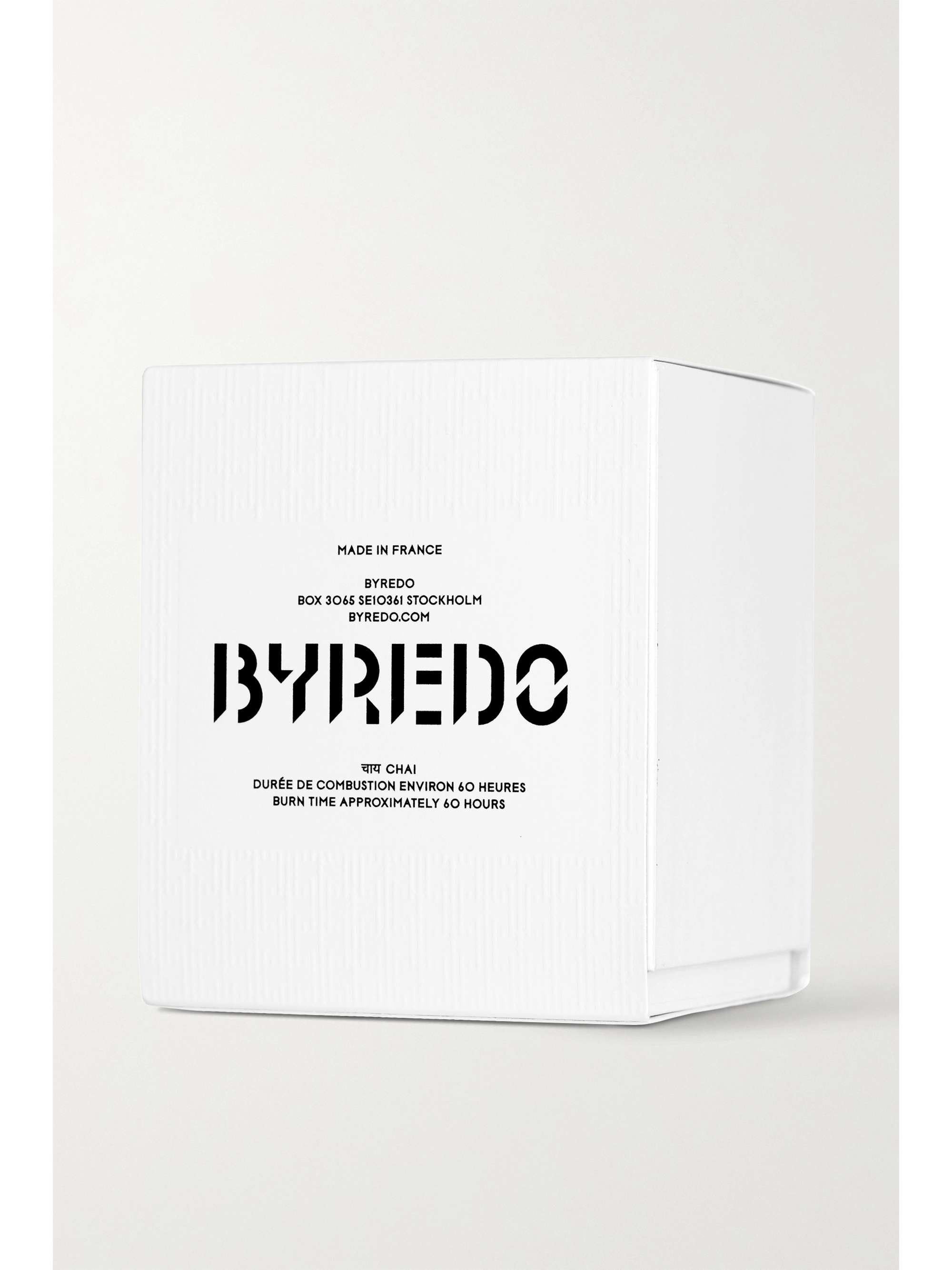 BYREDO Vanquish scented candle, 240g
