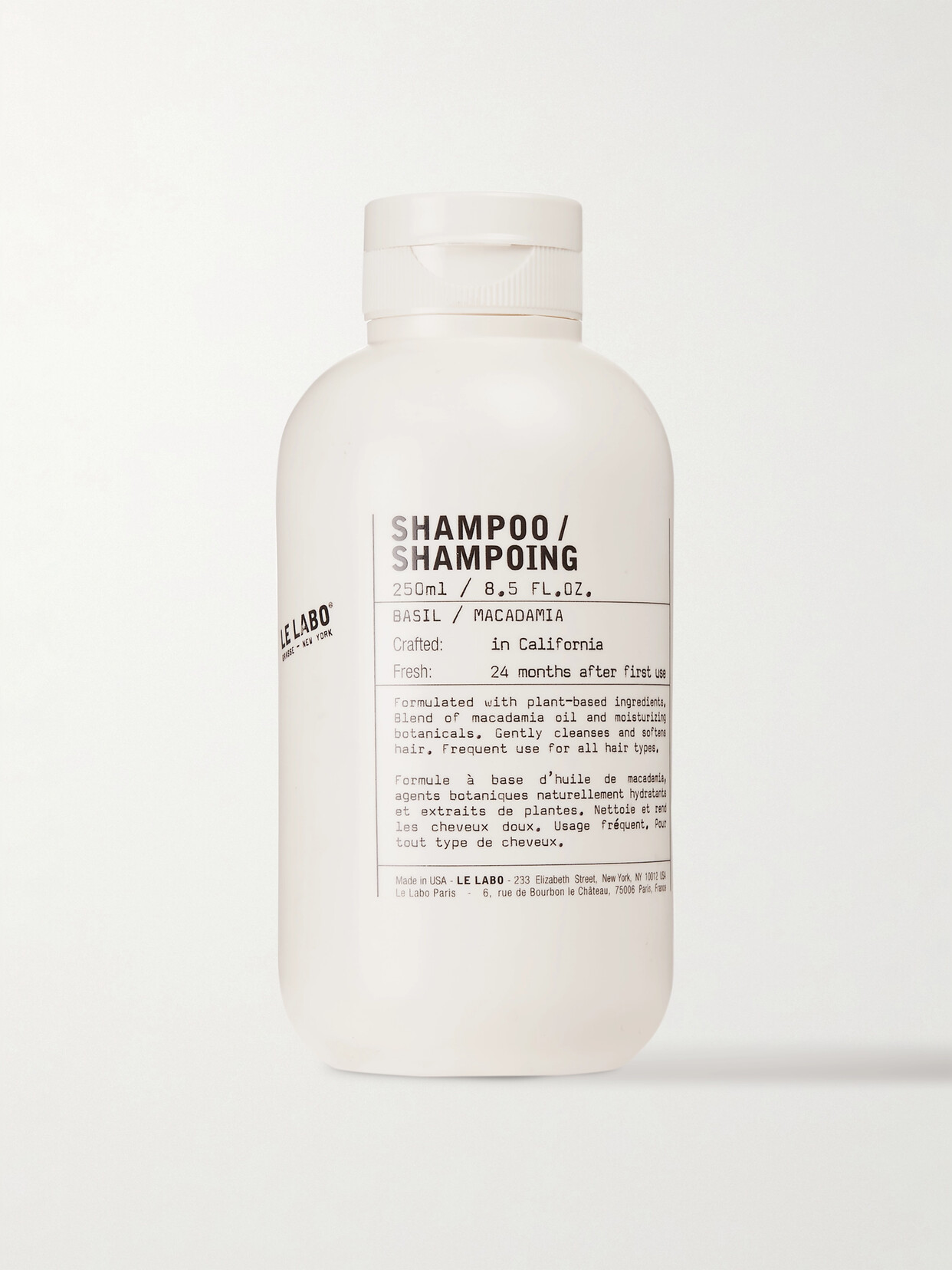 Le Labo Basil Shampoo In Colorless