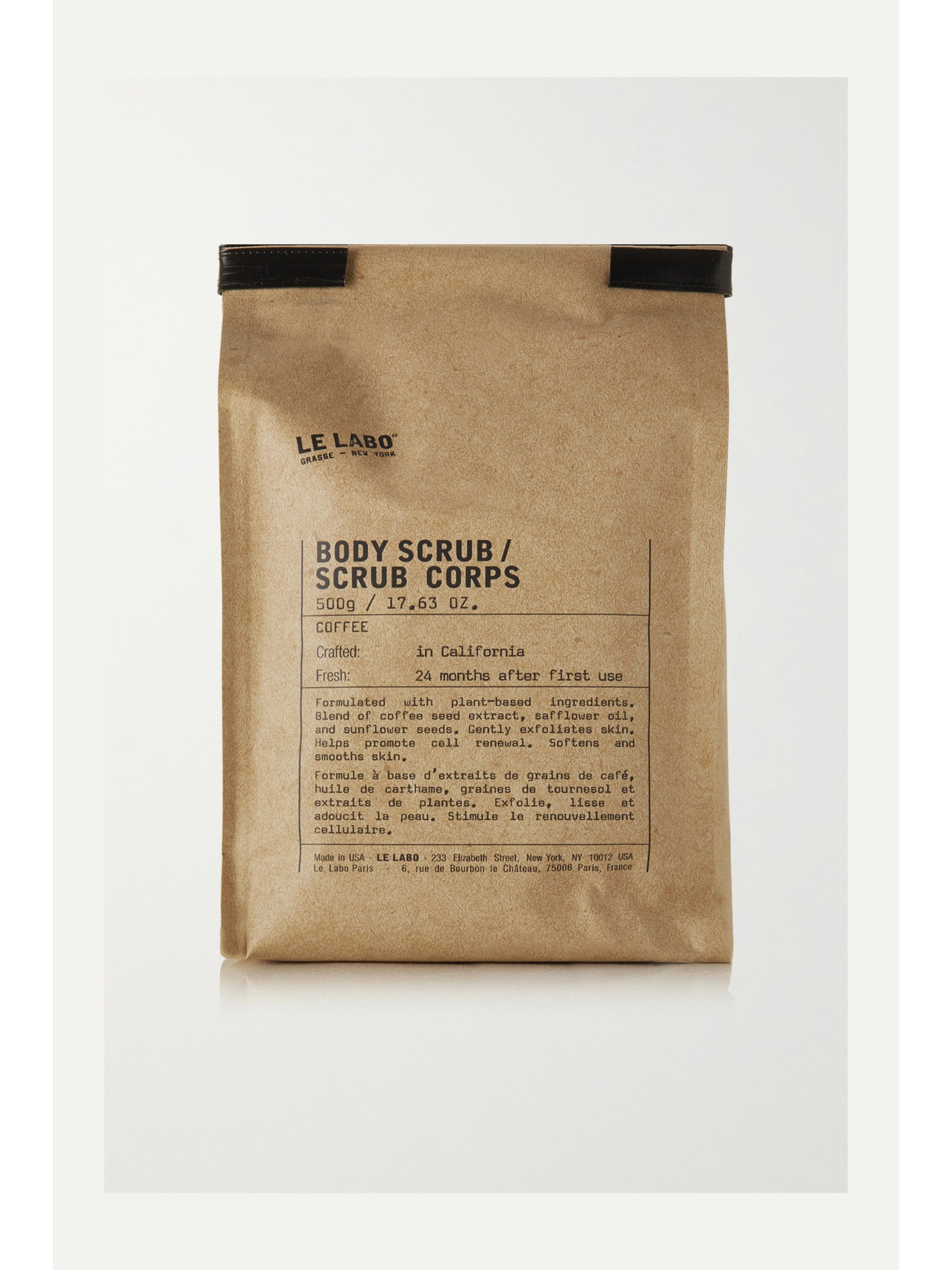 LE LABO COFFEE BODY SCRUB, 500G