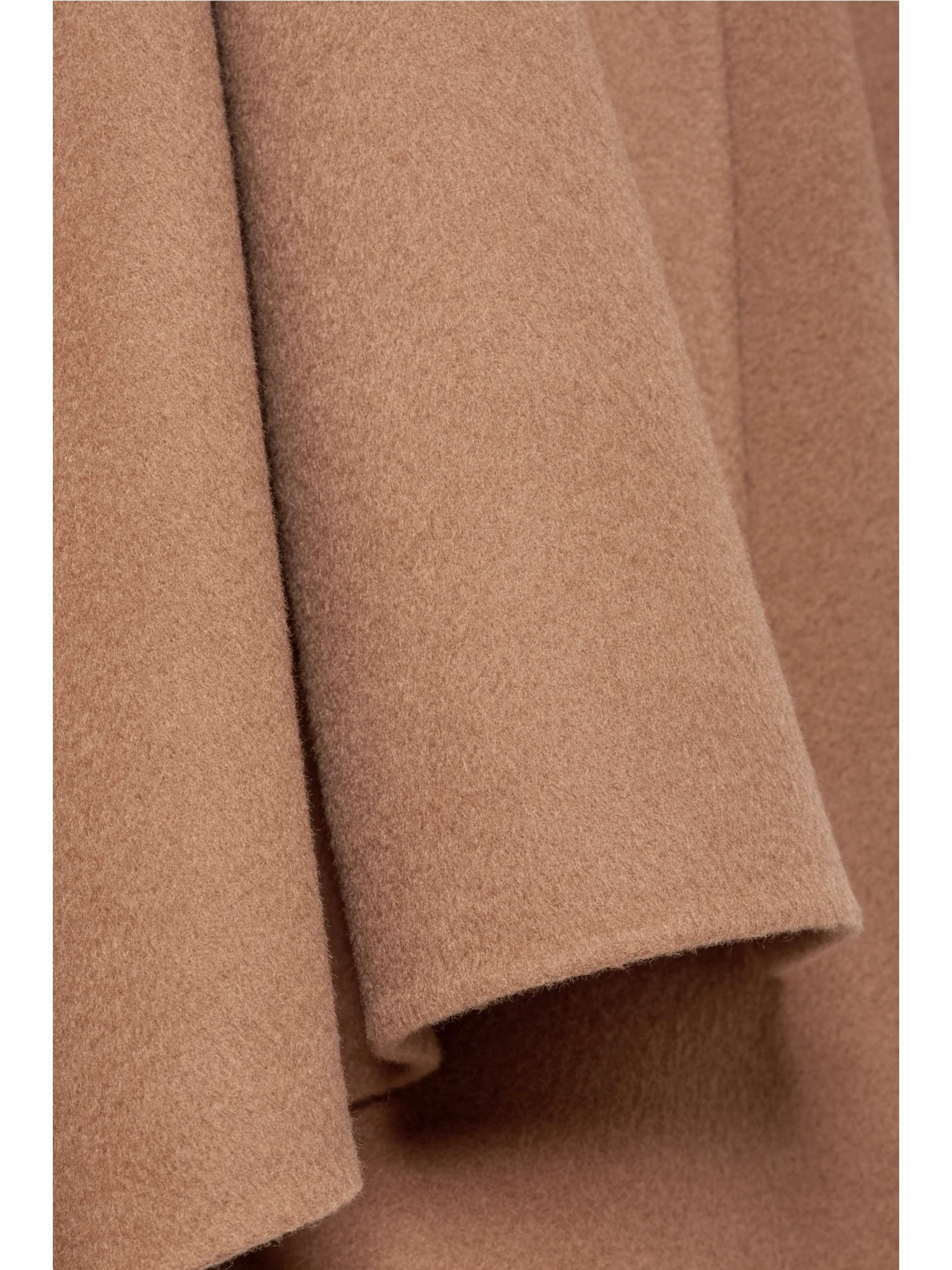 THEORY New Divide belted hooded wool and cashmere-blend poncho