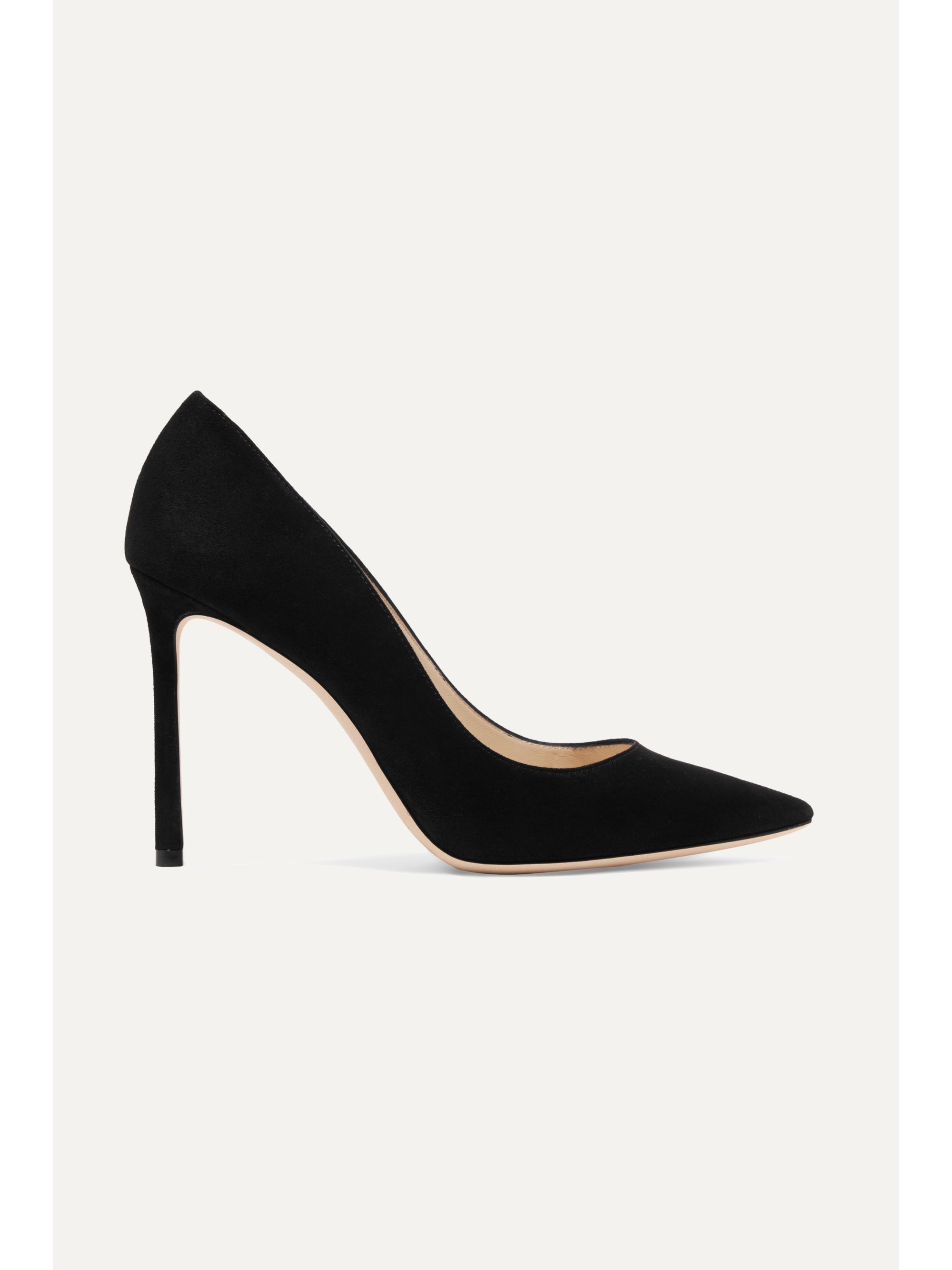 Jimmy choo romy 100 suede pumps Clearance