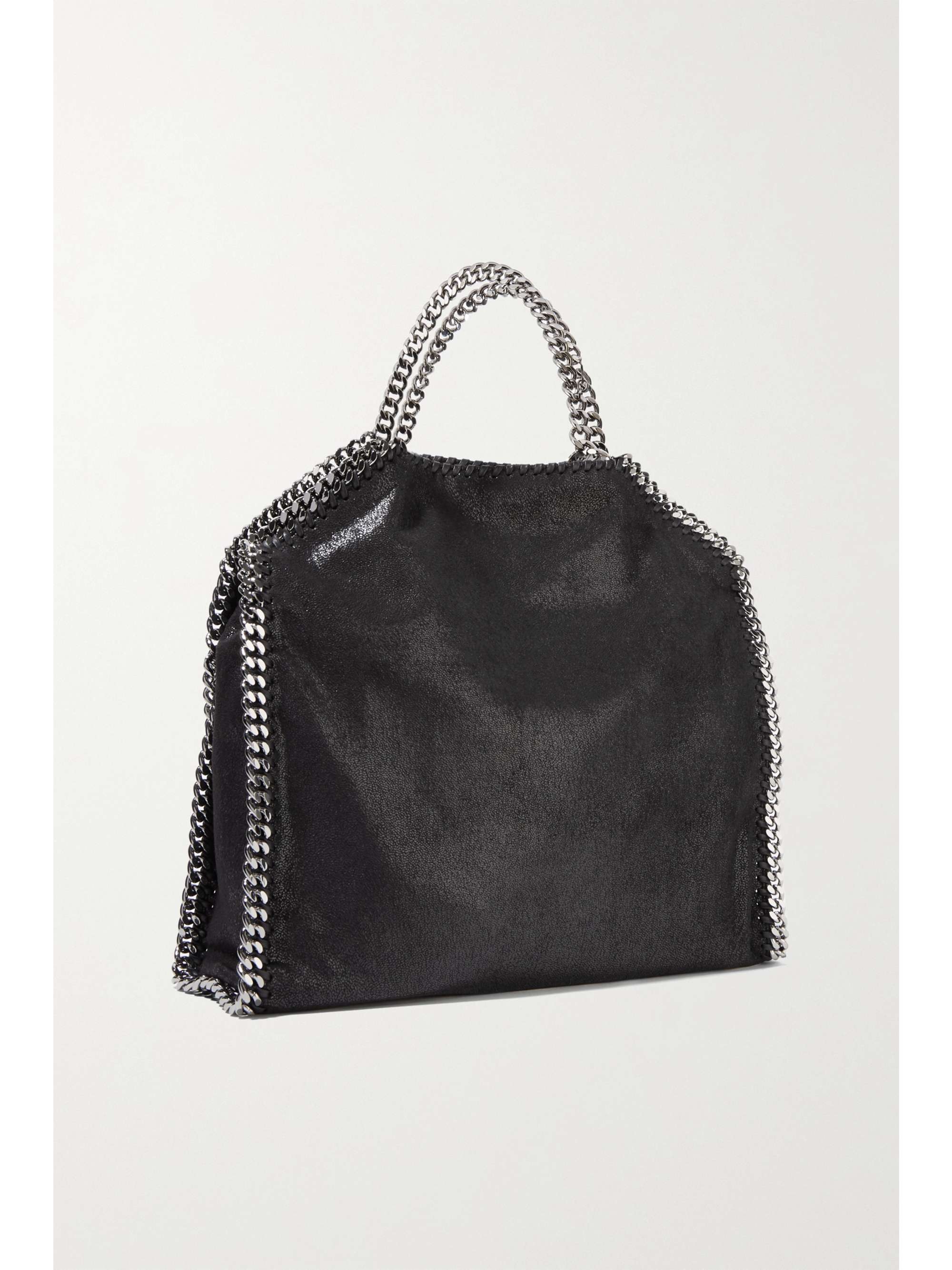 STELLA MCCARTNEY The Falabella medium faux brushed-leather shoulder bag