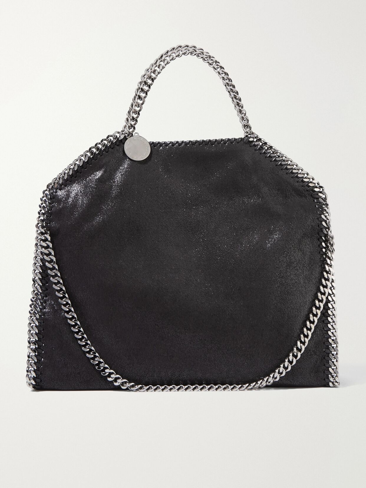 The Falabella medium faux brushed-leather shoulder bag
