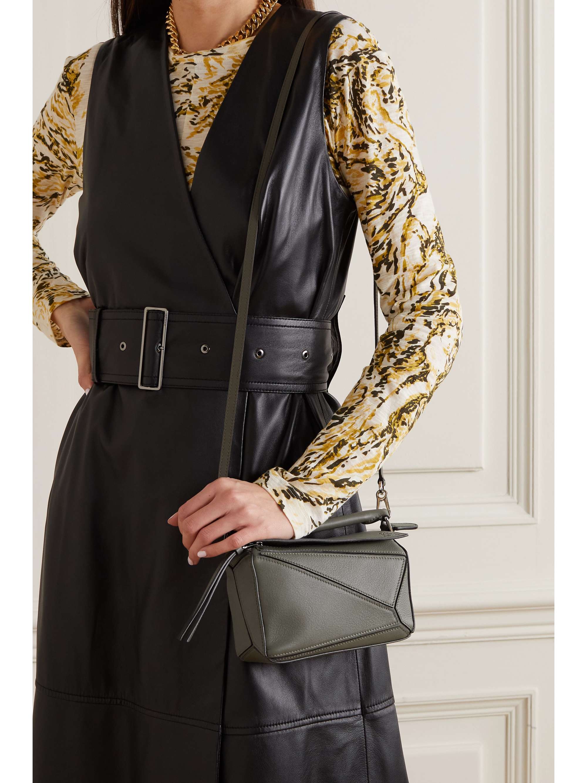 loewe mini puzzle green