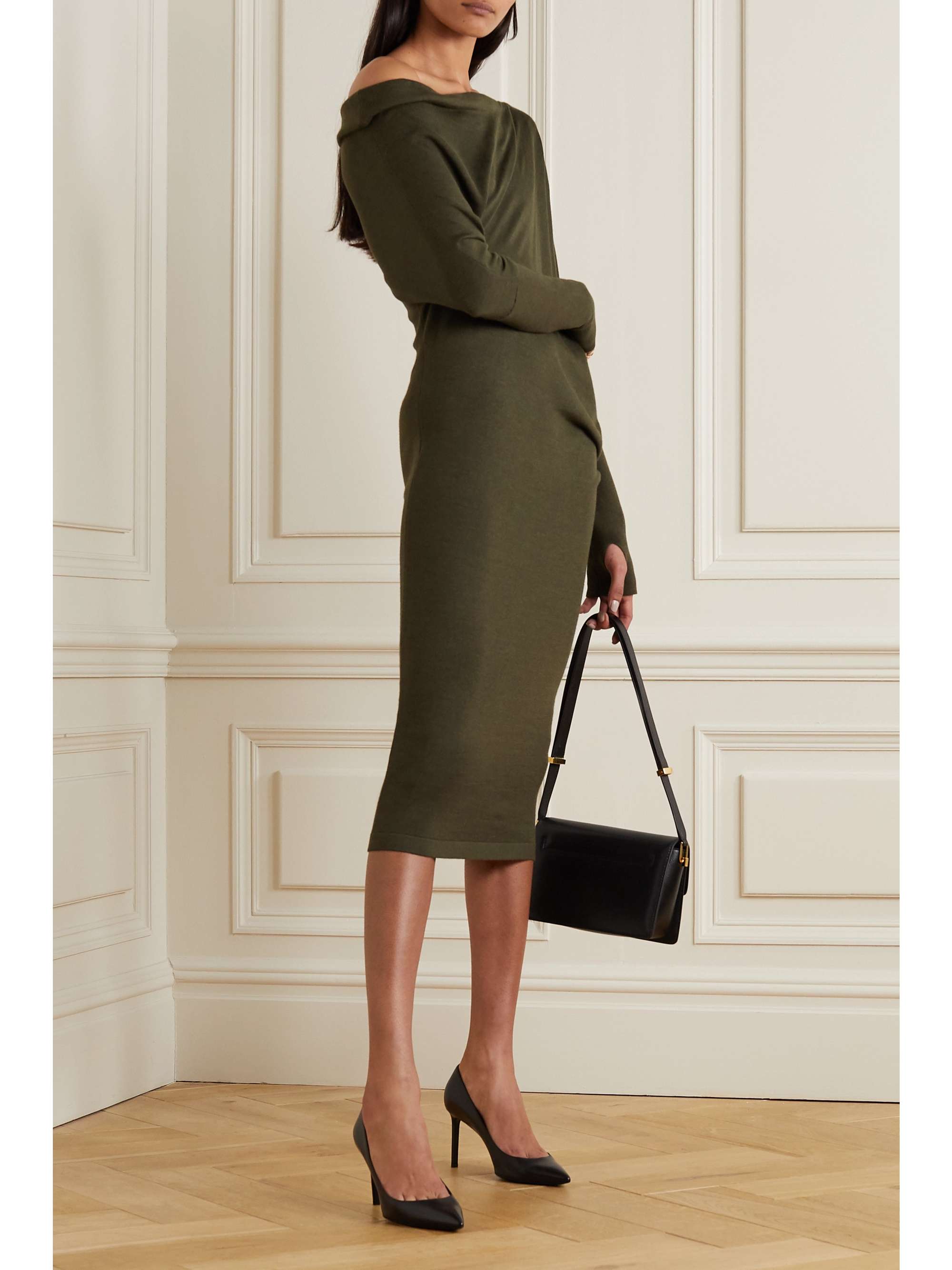 tom ford green dress