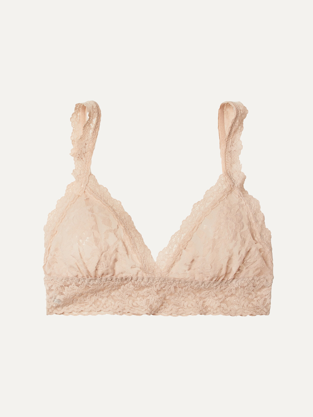 HANKY PANKY + NET SUSTAIN SIGNATURE STRETCH-LACE SOFT-CUP BRA