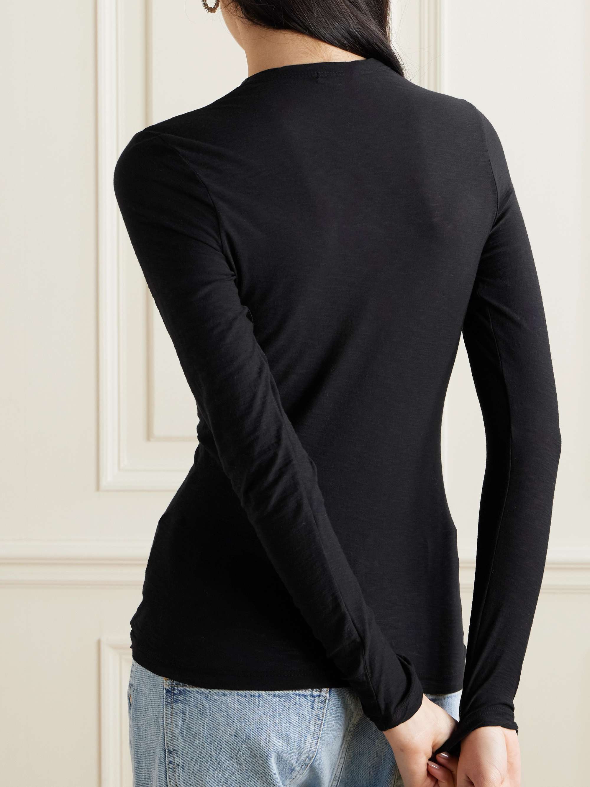 JAMES PERSE Slub cotton top