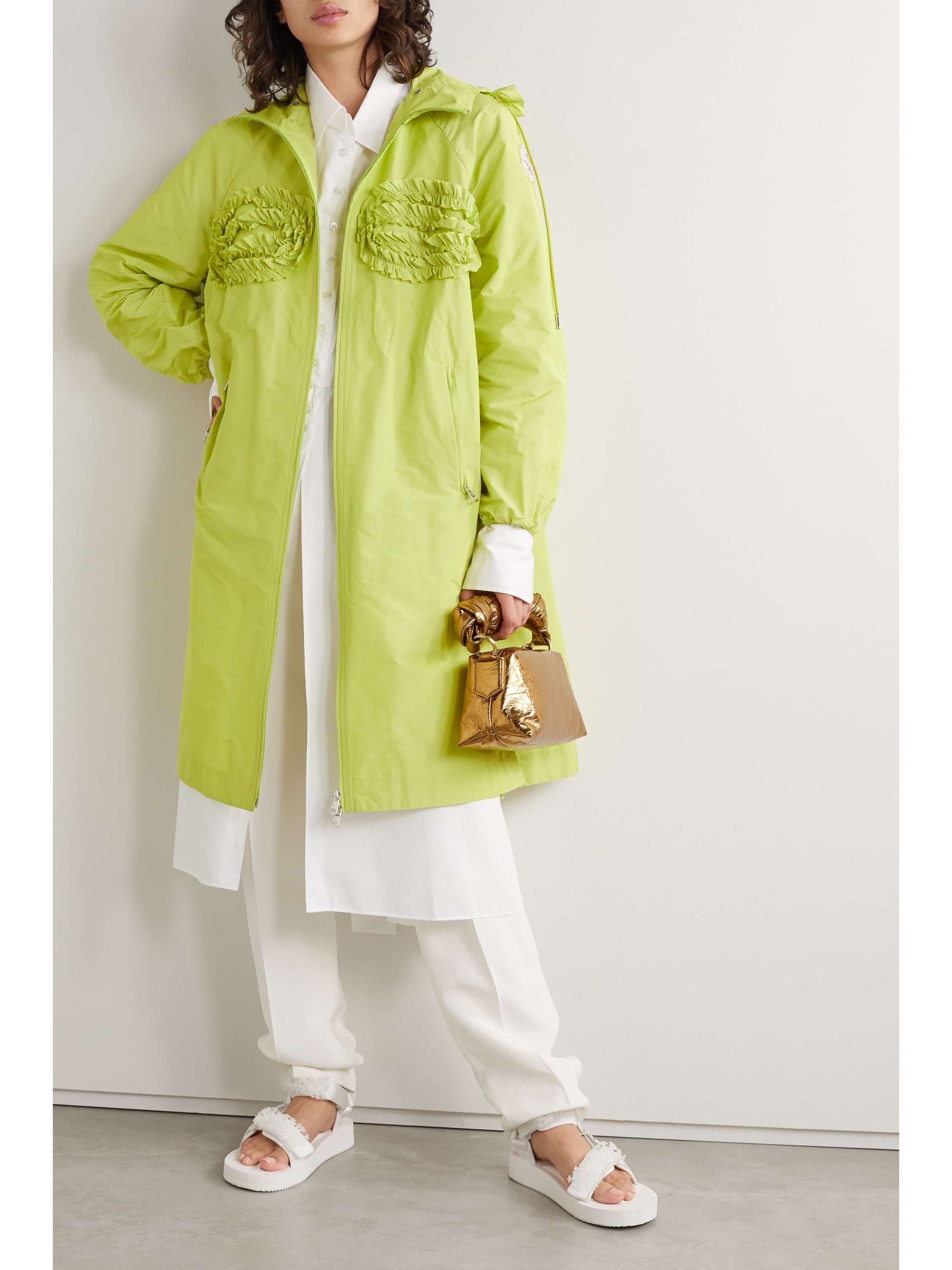 simone rocha green jacket