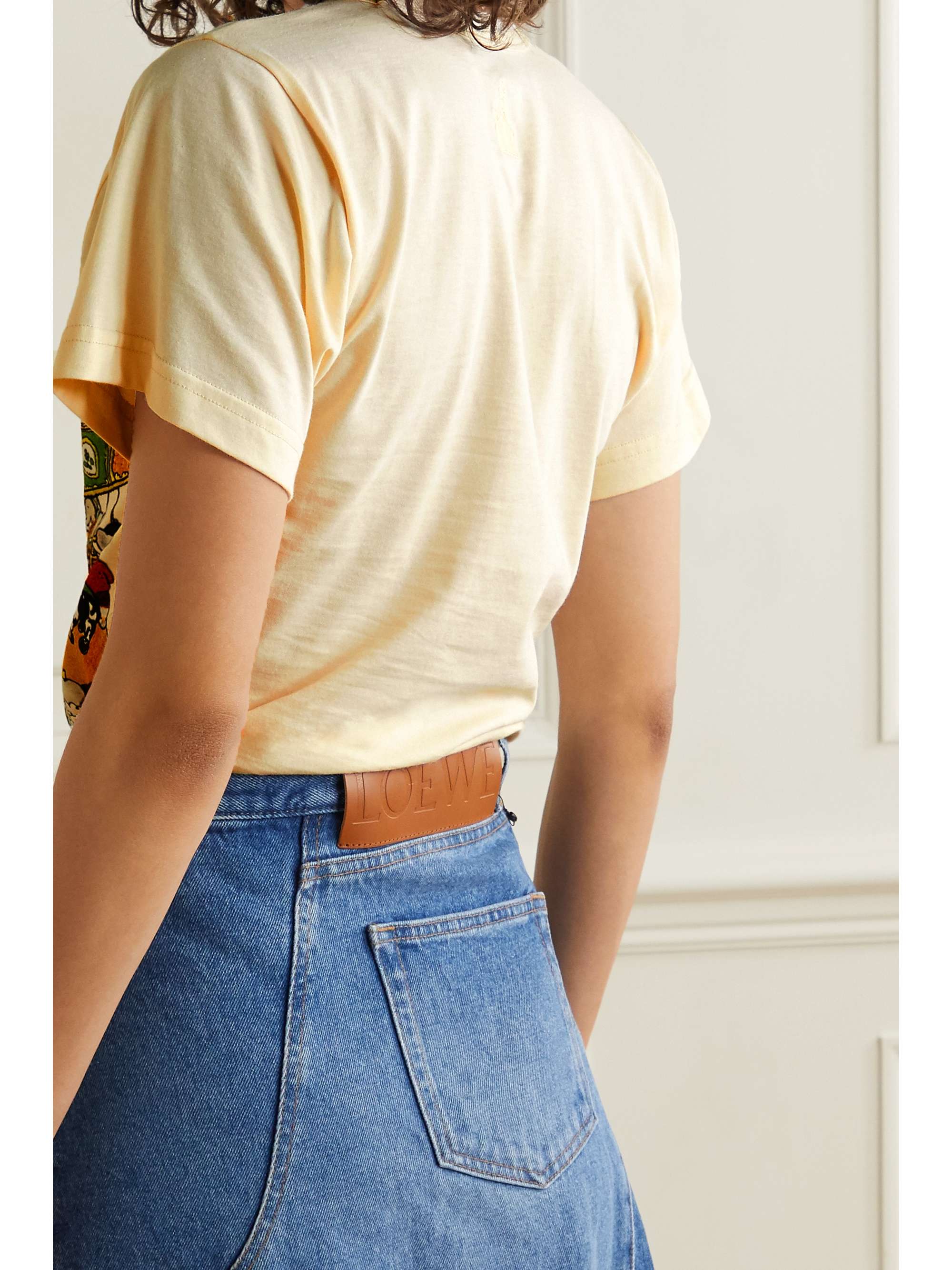 LANVIN + Babar printed cotton-jersey T-shirt