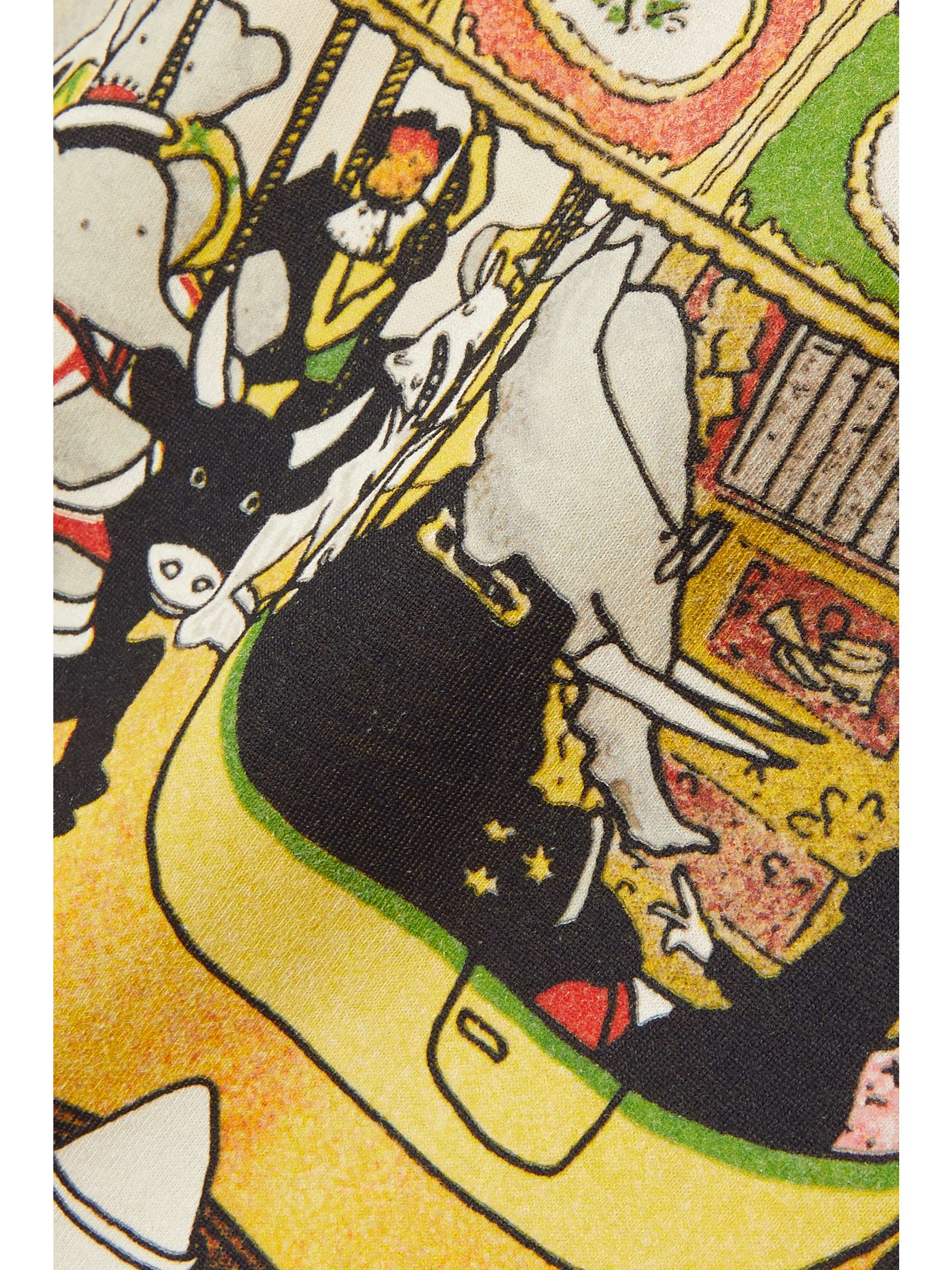 LANVIN + Babar printed cotton-jersey T-shirt