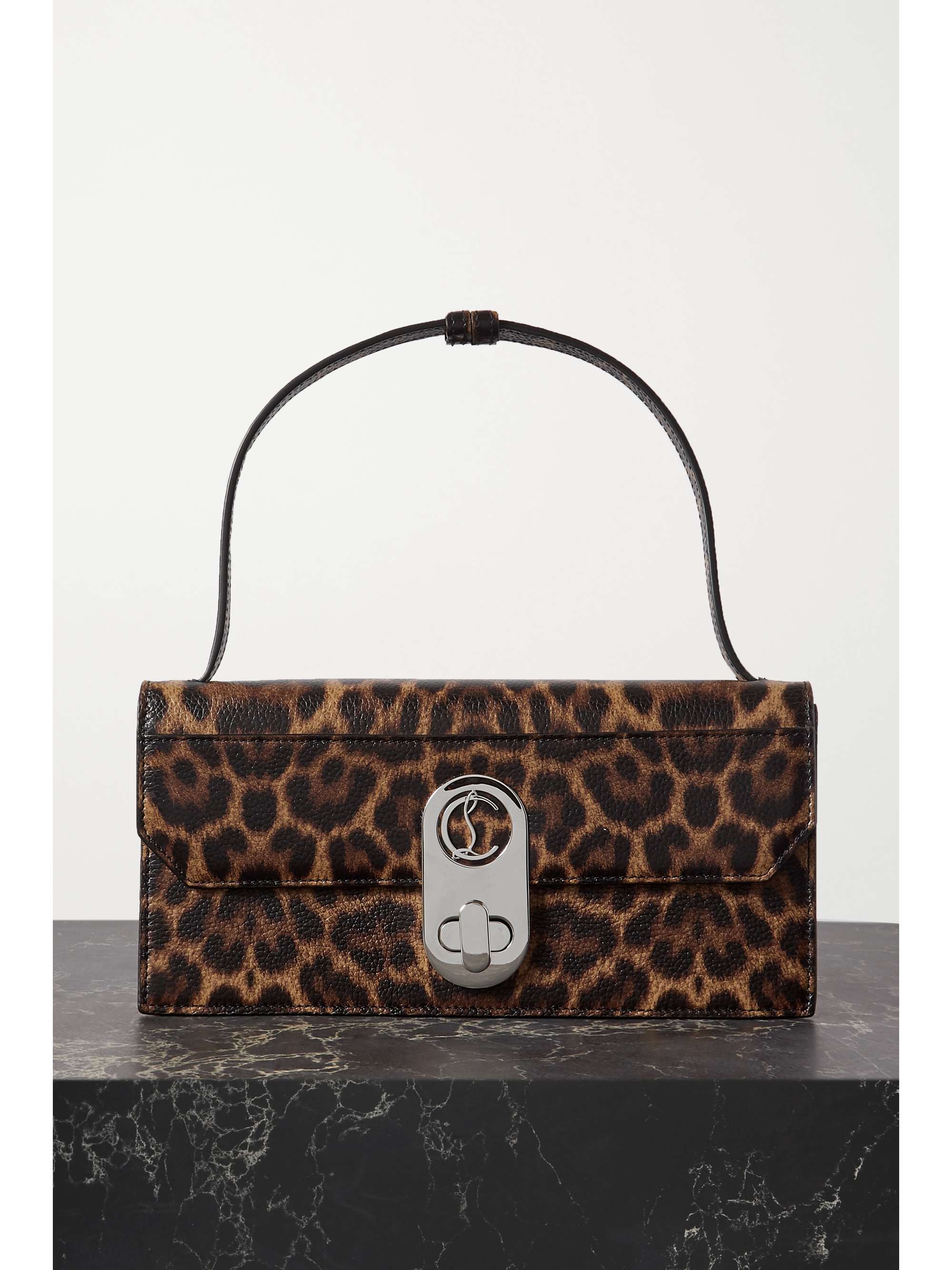 small leopard print bag