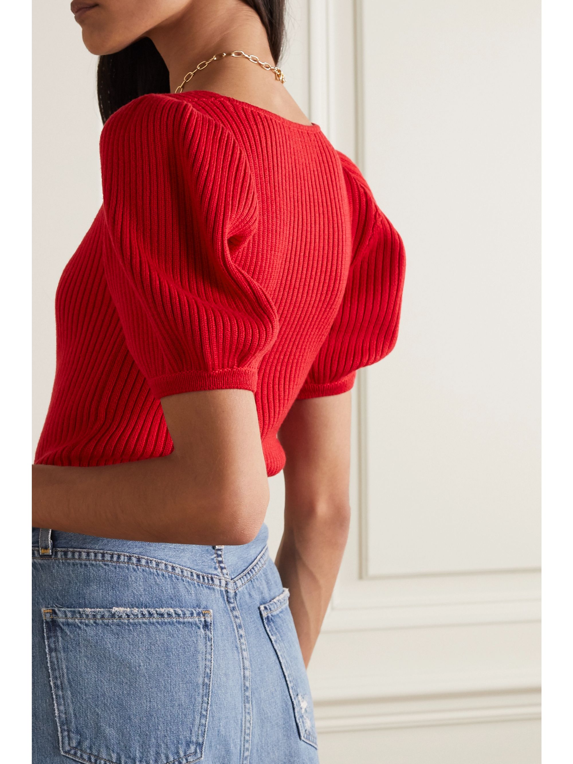 knitwear red
