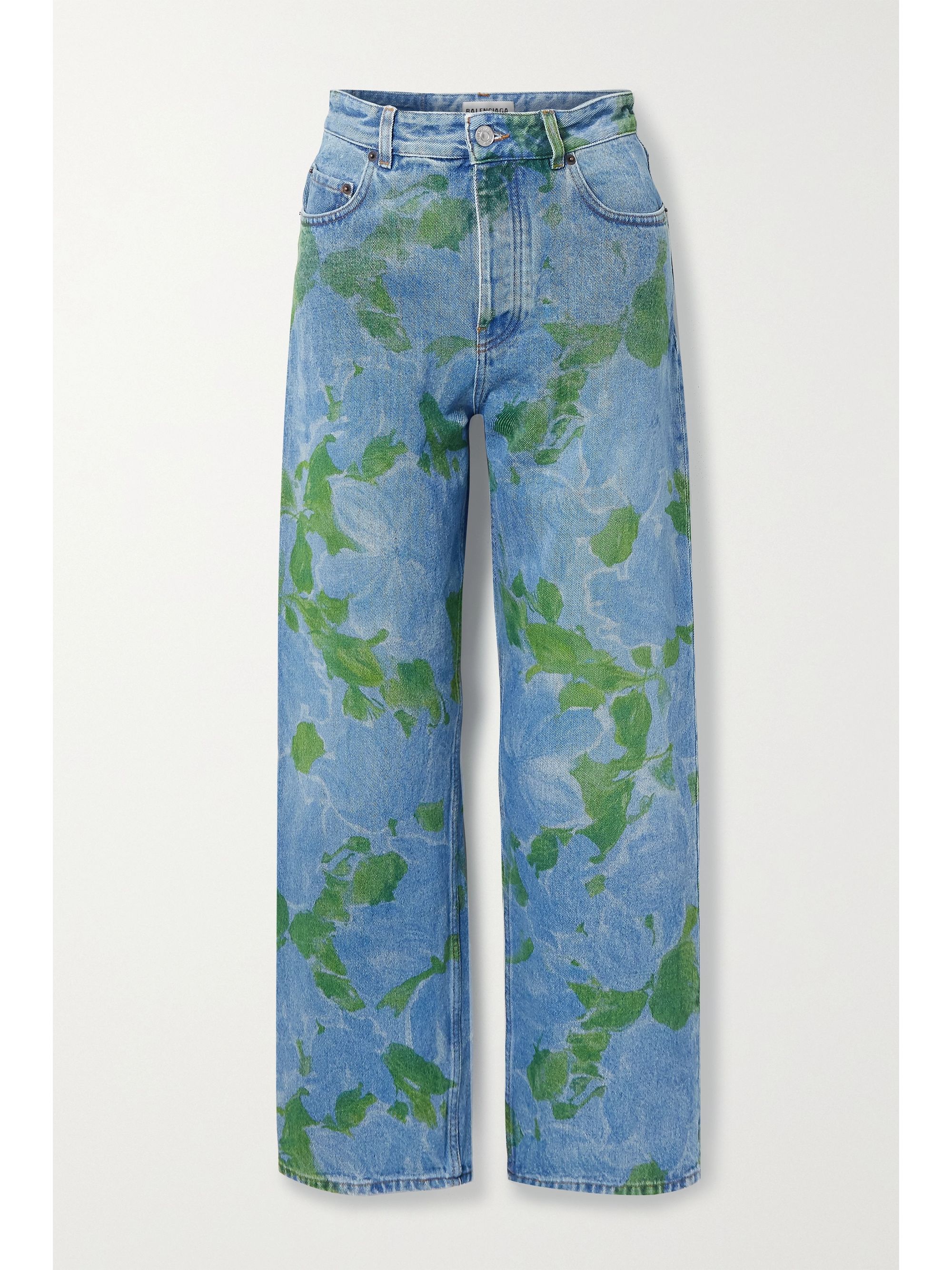 balenciaga straight leg jeans