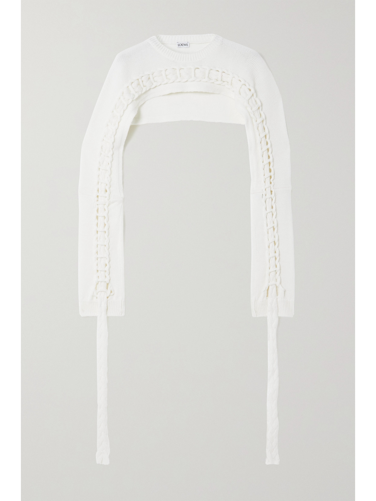 LOEWE - Cropped Brai...