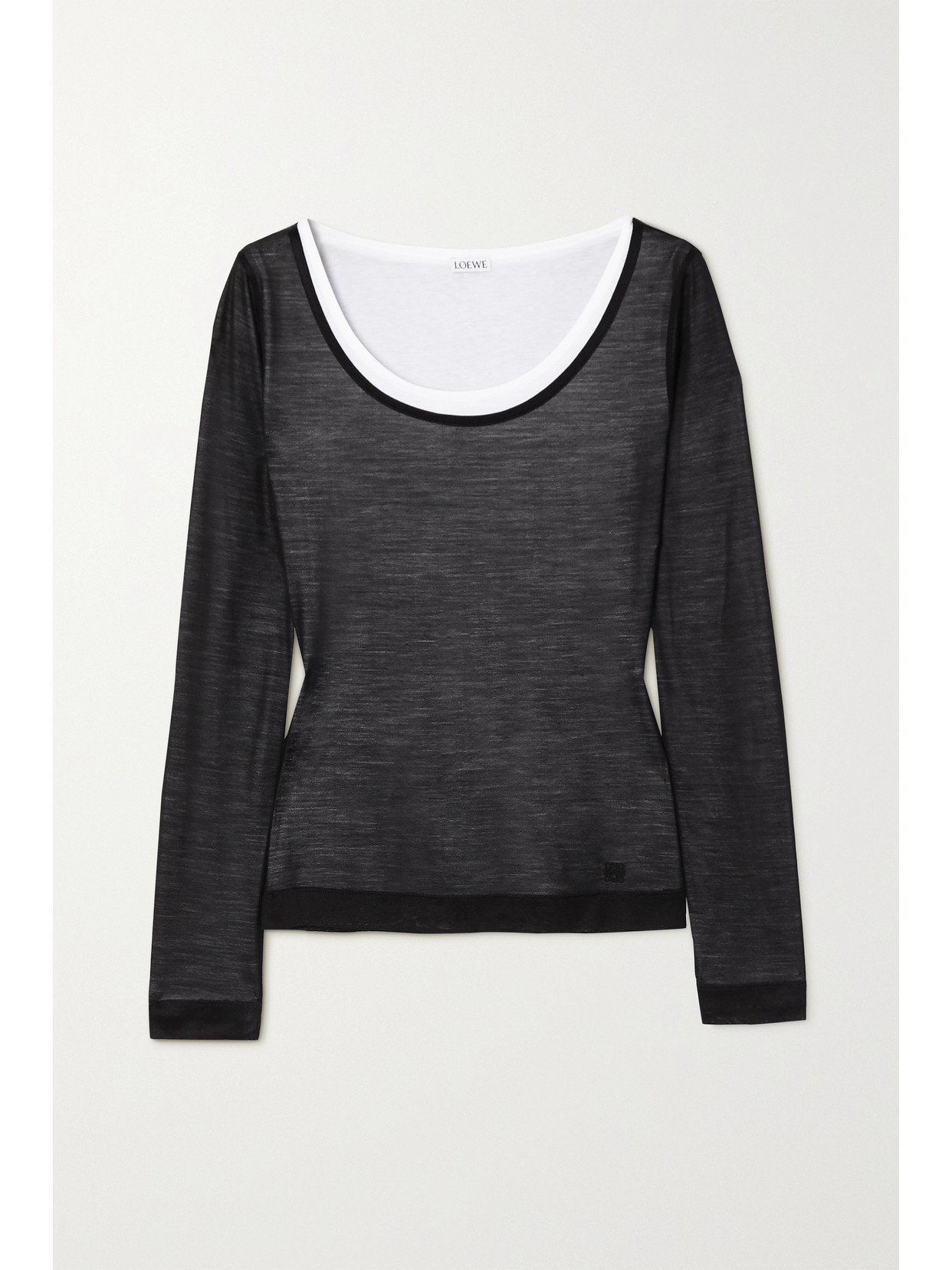 LOEWE - Layered Silk...