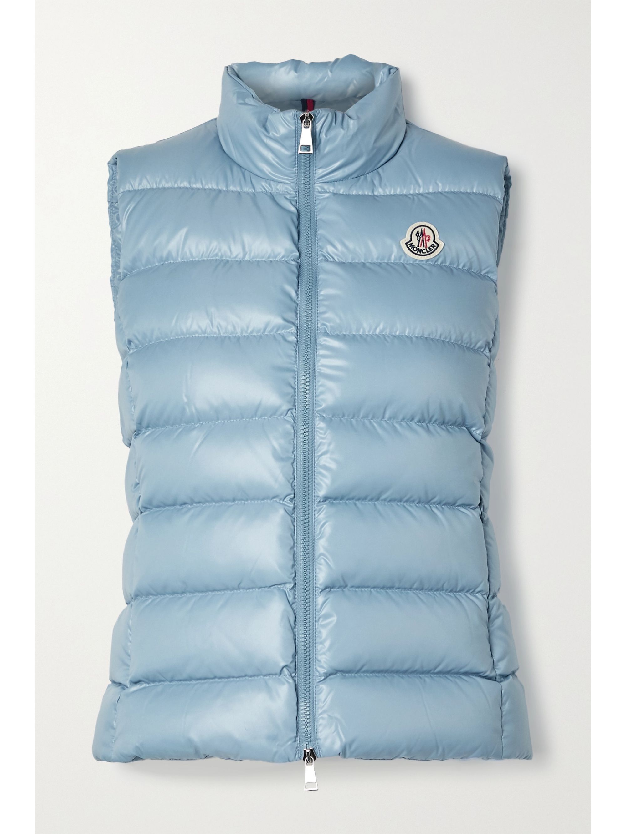 moncler gilet blue