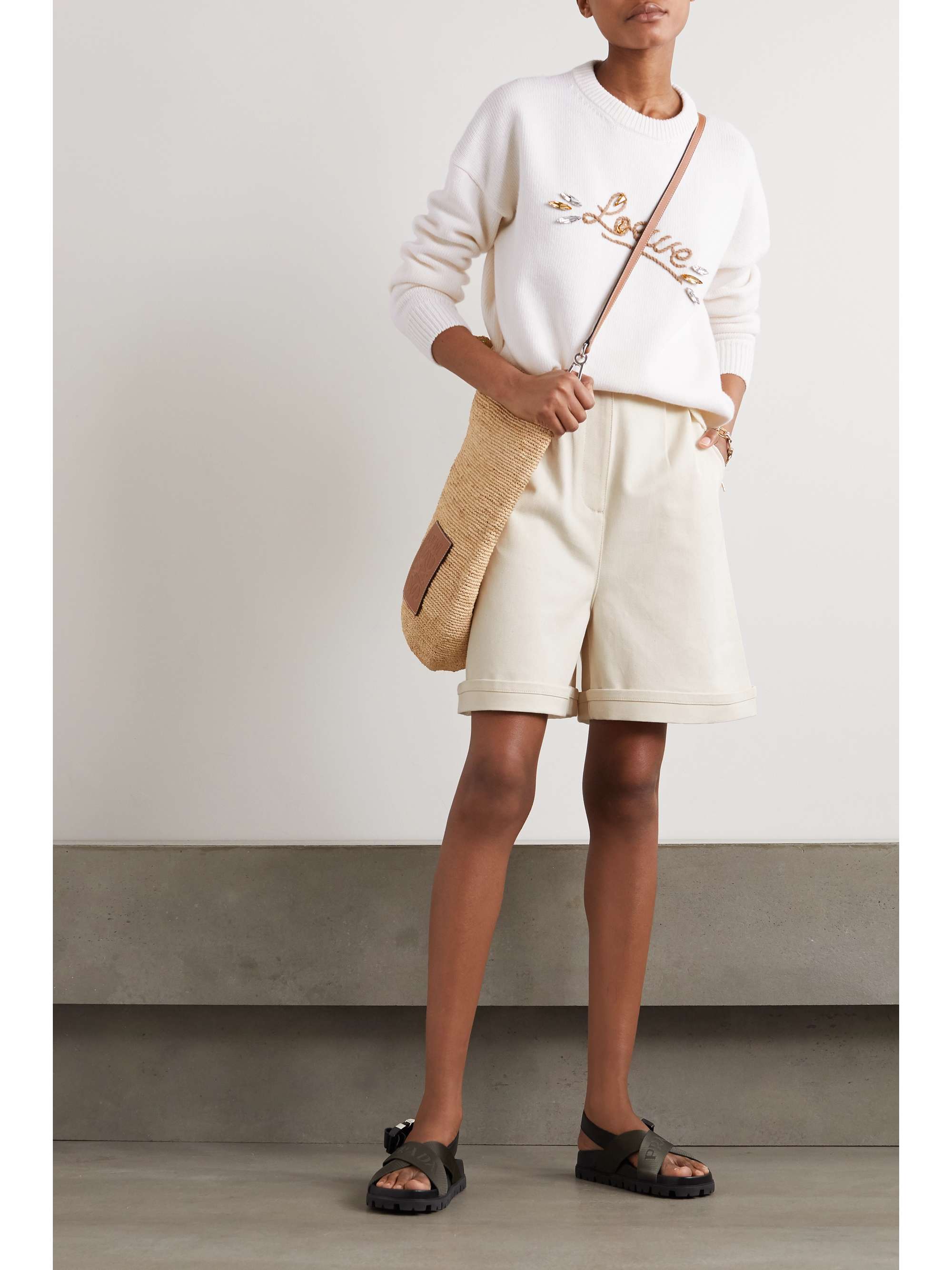LOEWE Denim shorts