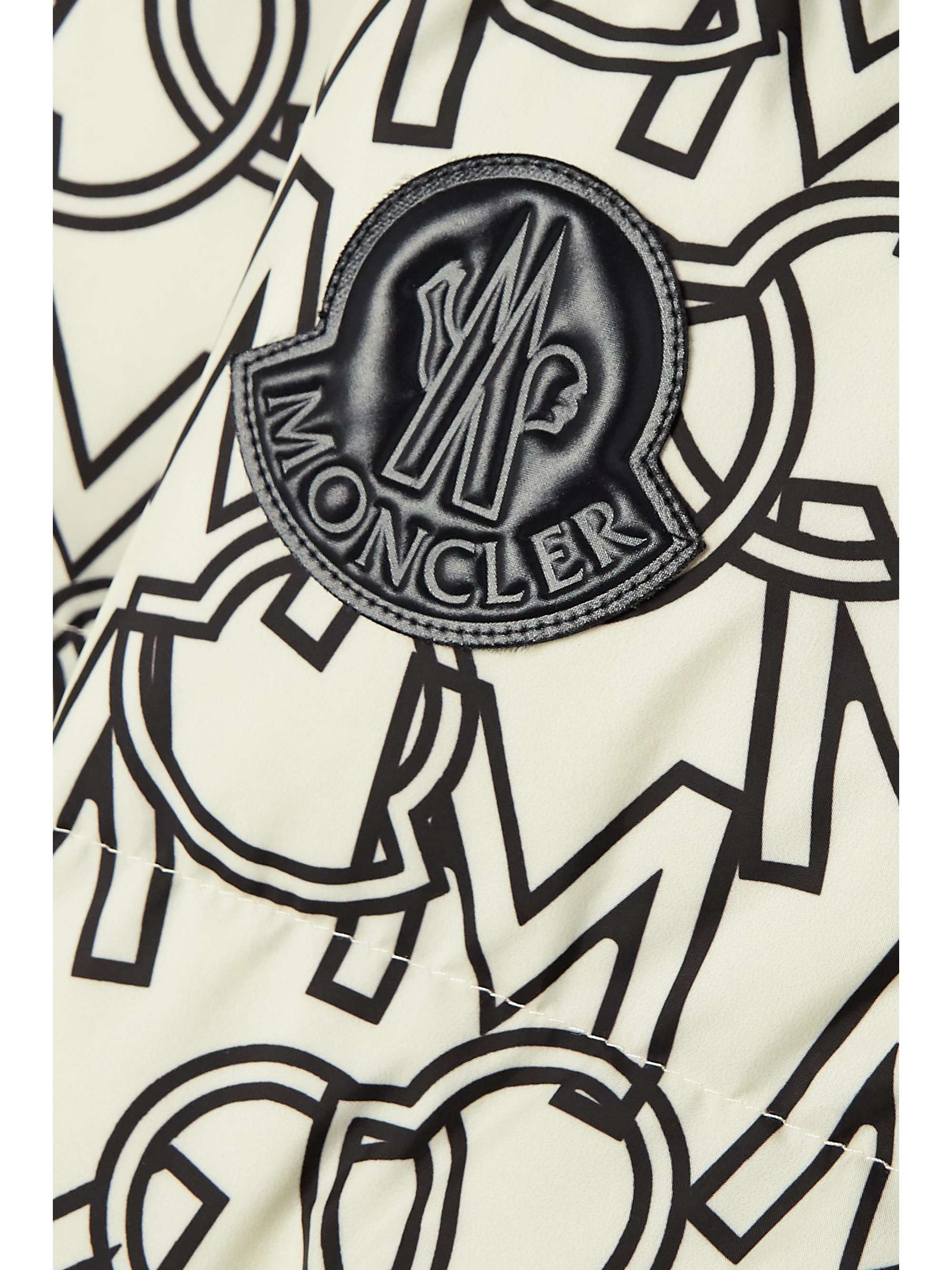 MONCLER Gaou hooded printed quilted shell down coat